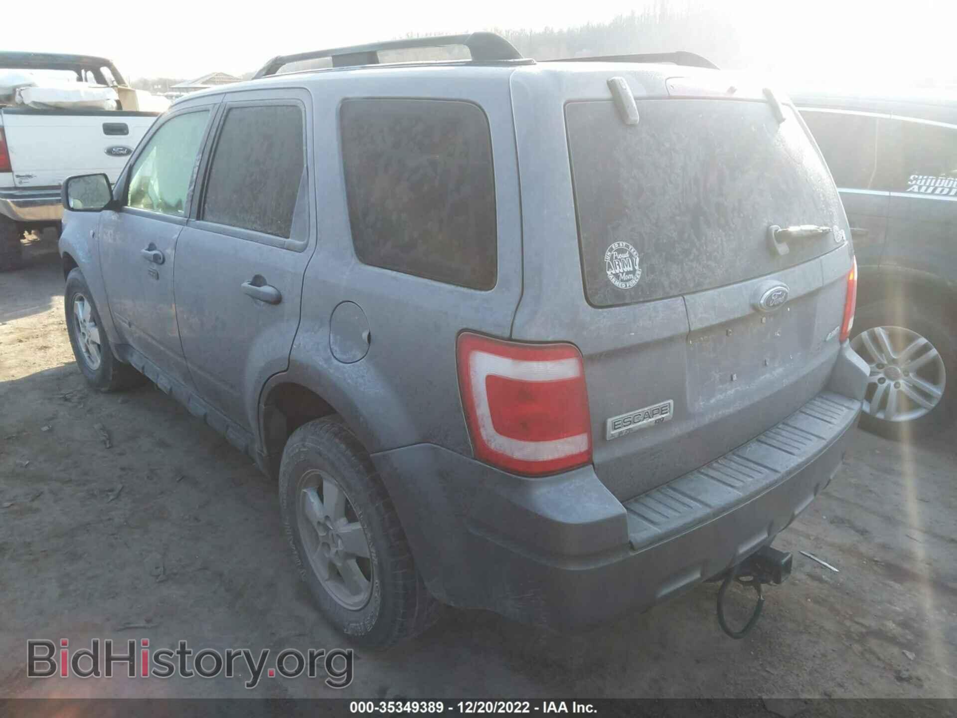 2008 FORD ESCAPE - VIN: 1FMCU93138KD30110 - Фото 3