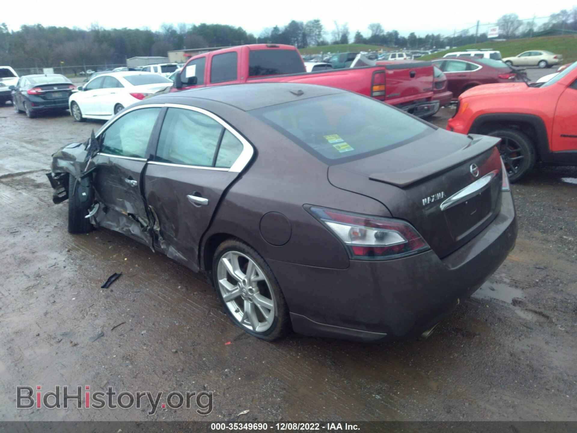 2012 NISSAN MAXIMA - VIN: 1N4AA5AP8CC822497 - Фото 3