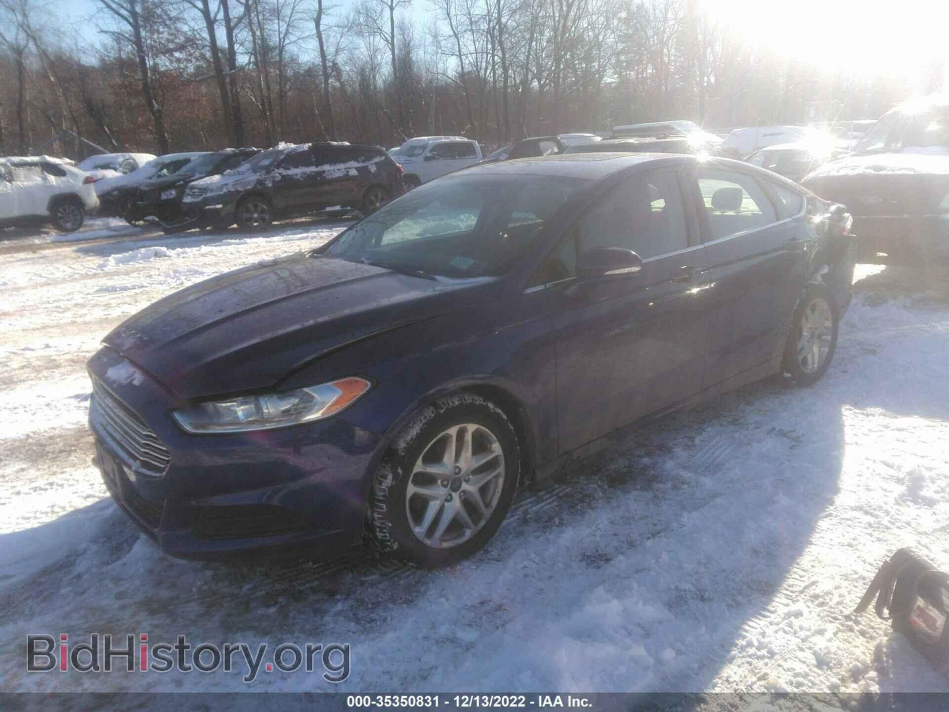 2013 FORD FUSION - VIN: 3FA6P0HR2DR313281 - Фото 2
