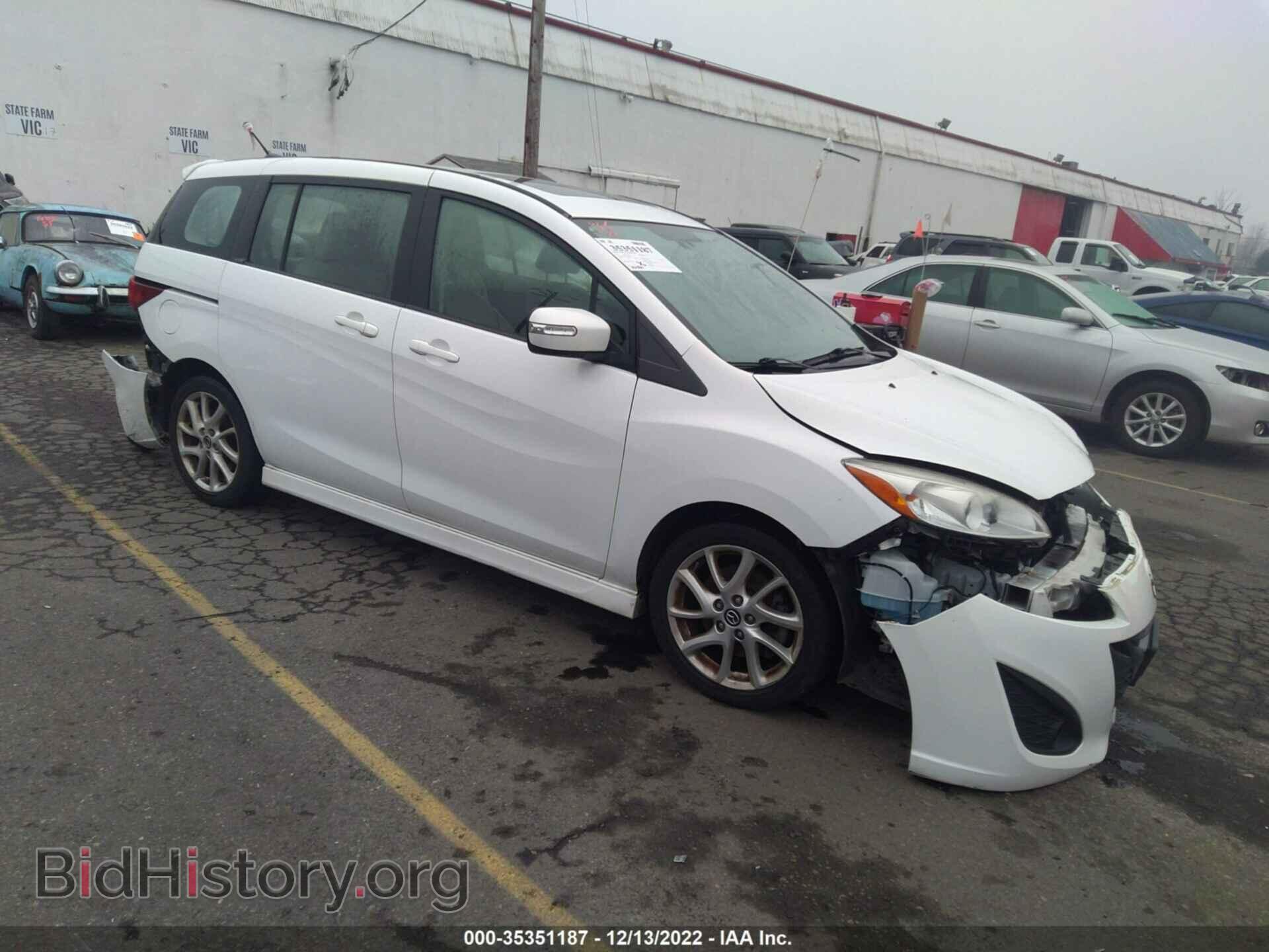 Photo JM1CW2DL0D0160297 - MAZDA MAZDA5 2013