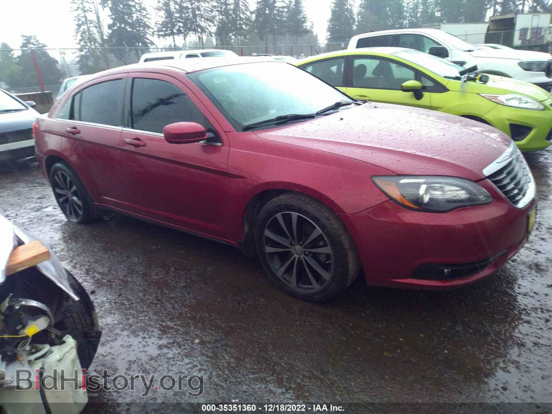 Фотография 1C3CCBBG4EN108209 - CHRYSLER 200 2014