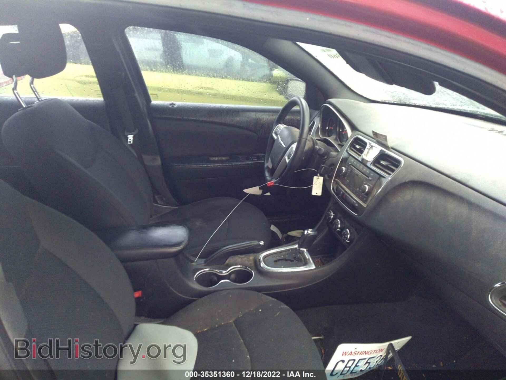 2014 CHRYSLER 200 - VIN: 1C3CCBBG4EN108209 - Фото 5