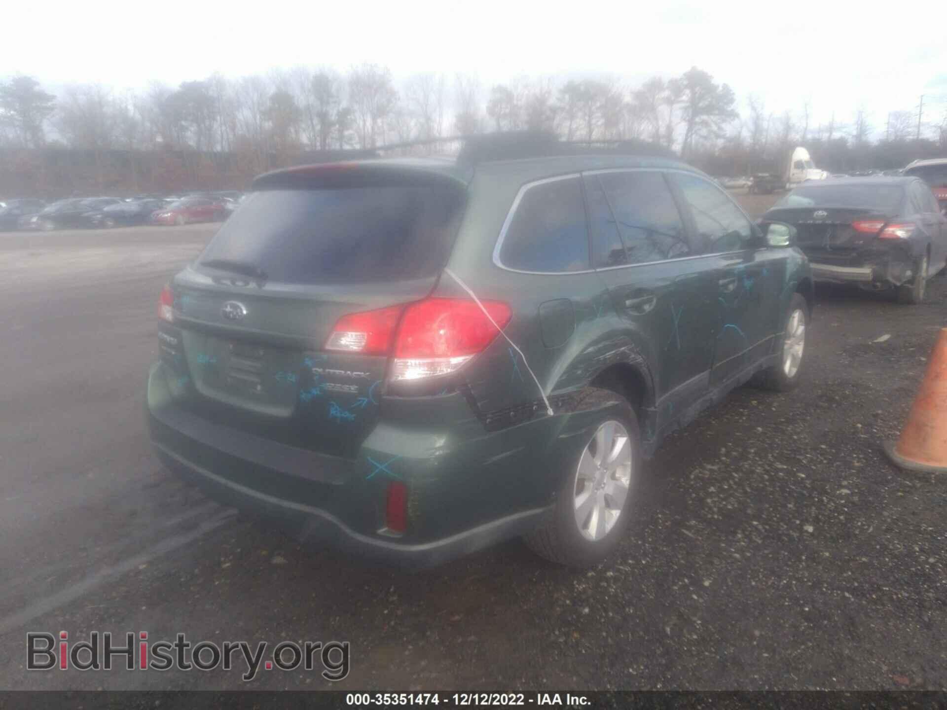 2011 SUBARU OUTBACK - VIN: 4S4BRBCC8B3363952 - Фото 4