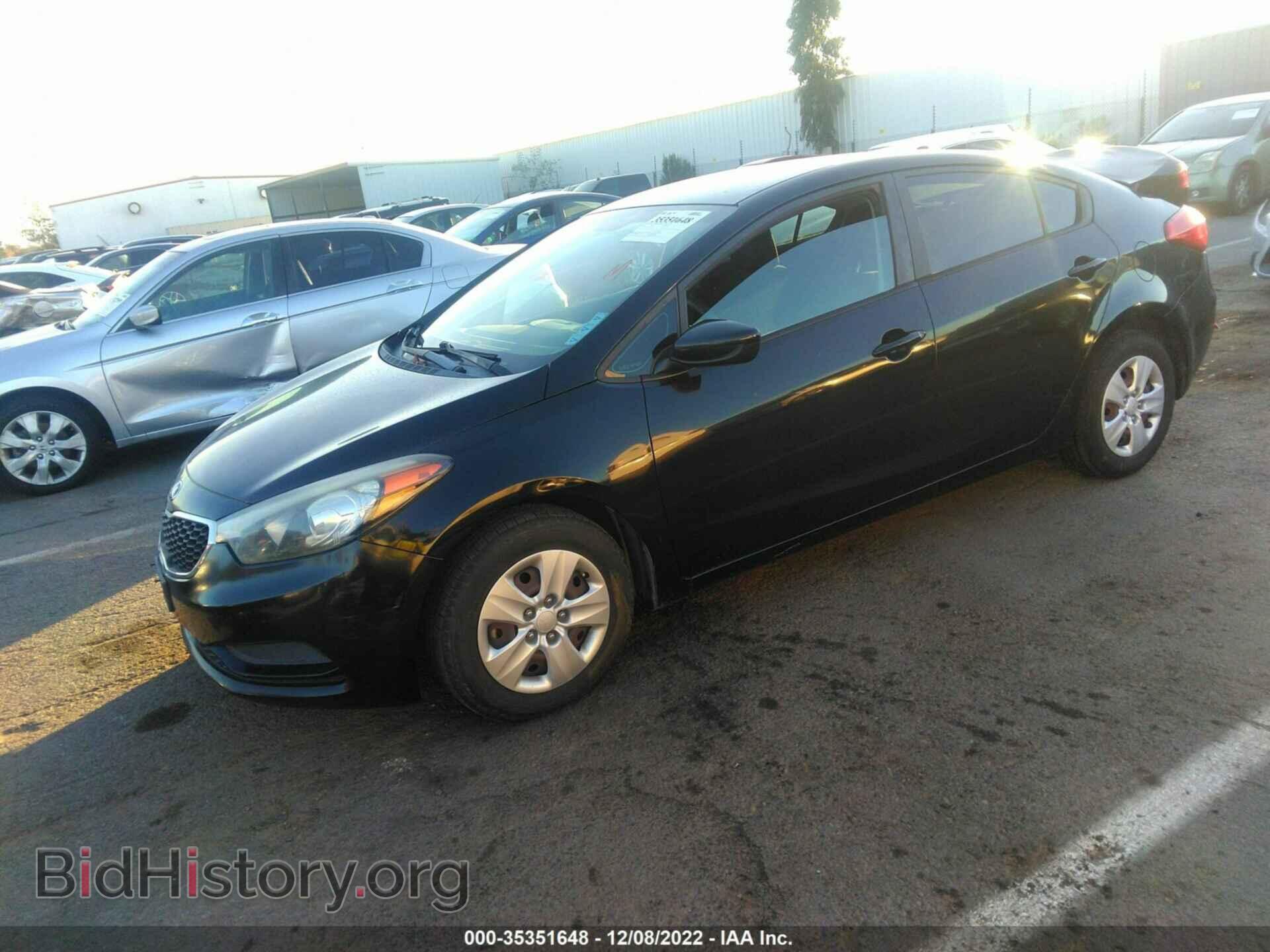 2014 KIA FORTE - VIN: KNAFK4A61E5183379 - Фото 2