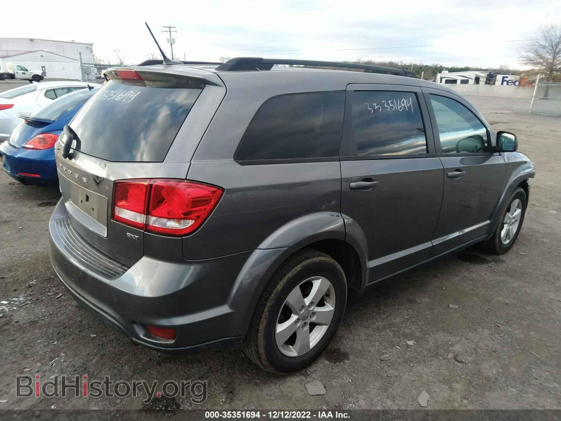 2012 DODGE JOURNEY - VIN: 3C4PDCBB2CT374068 - Фото 4