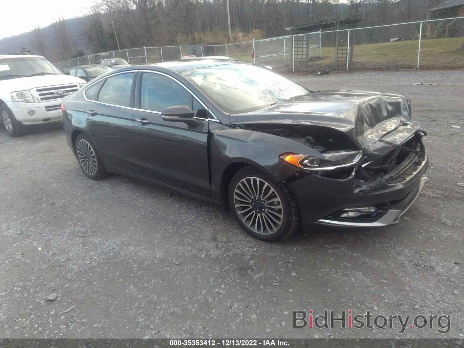 Photo 3FA6P0RU1JR174484 - FORD FUSION HYBRID 2018