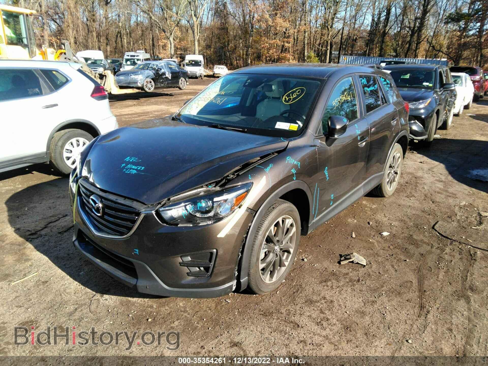 2016 MAZDA CX-5 - VIN: JM3KE4DY5G0690363 - Фото 2