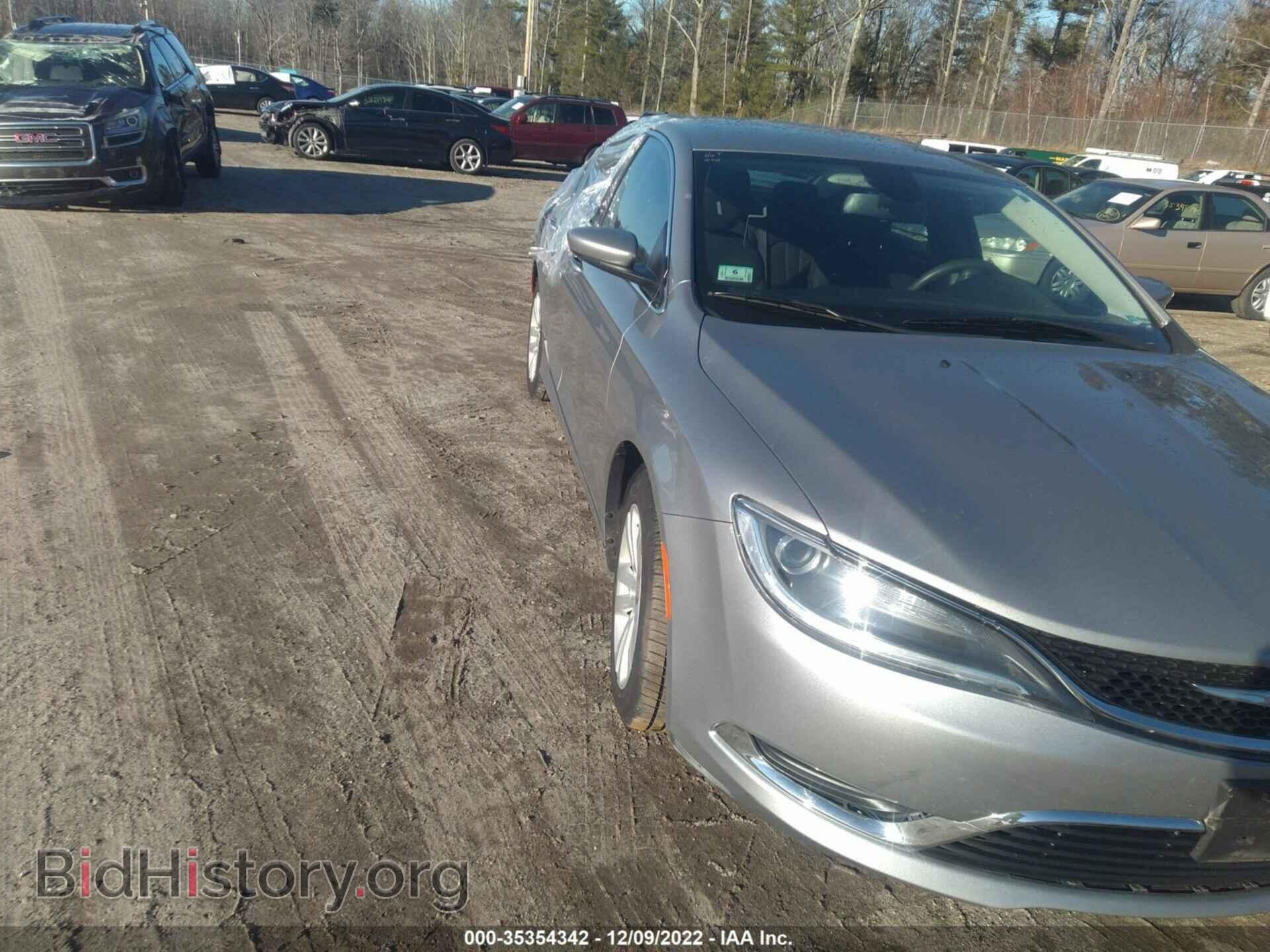 Фотография 1C3CCCAB4GN168991 - CHRYSLER 200 2016