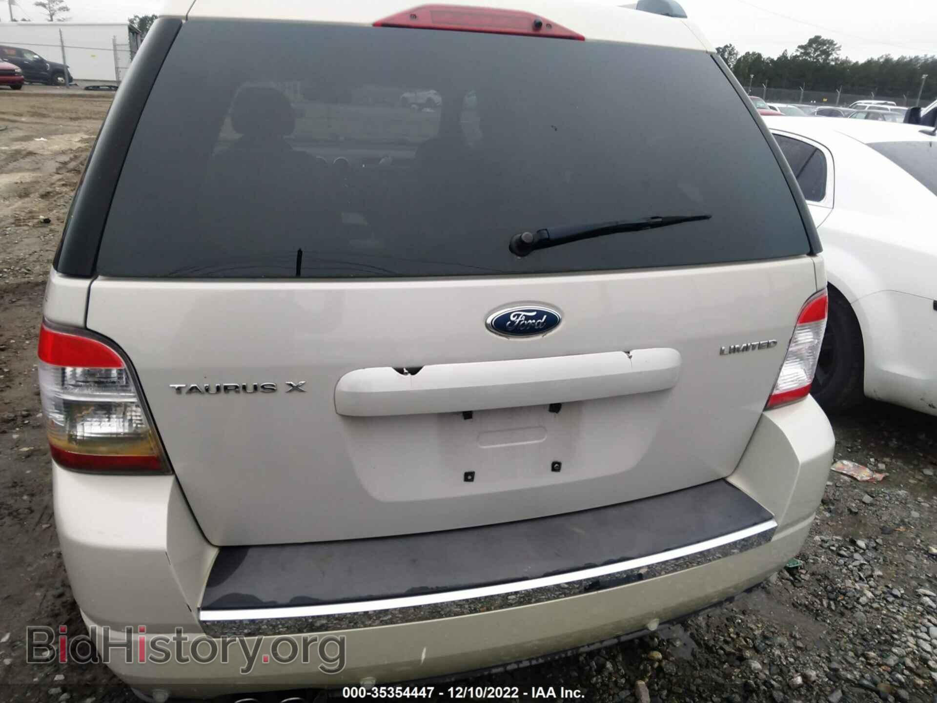 2008 FORD TAURUS X - VIN: 1FMDK03WX8GA31086 - Фото 6