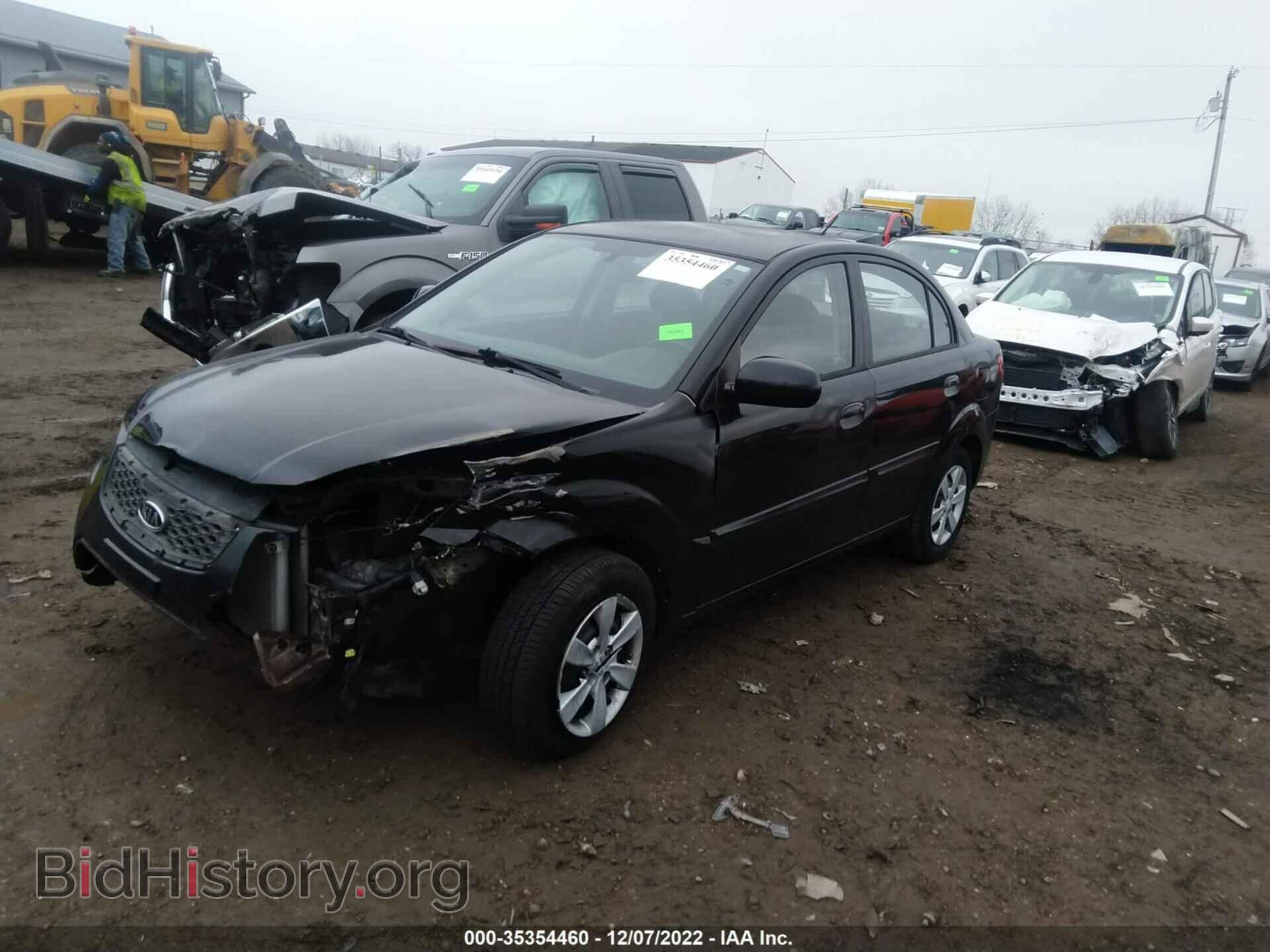 2011 KIA RIO - VIN: KNADH4A33B6927081 - Фото 2
