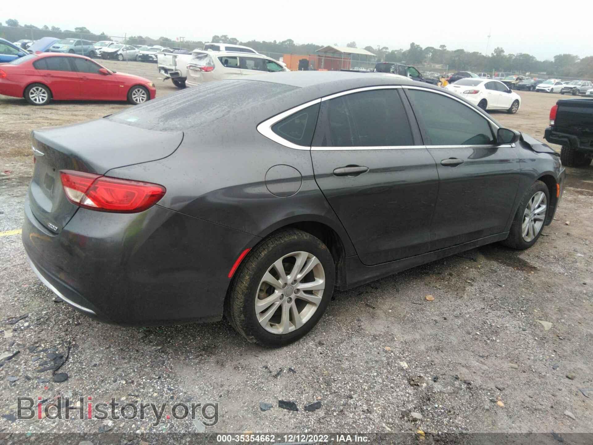2015 CHRYSLER 200 - VIN: 1C3CCCAB9FN700878 - Фото 4