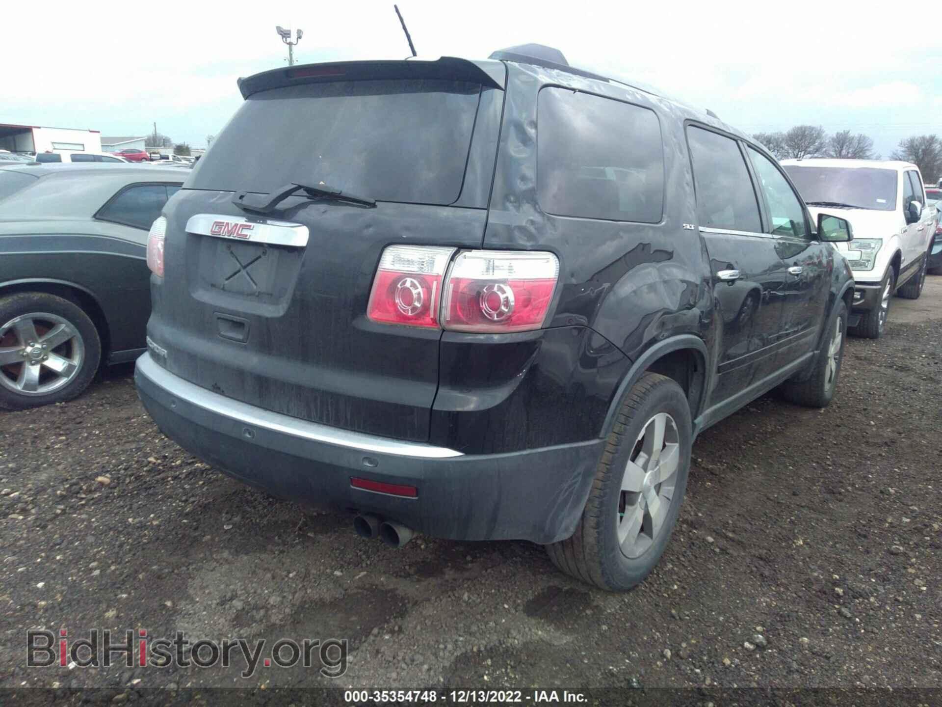 2010 GMC ACADIA - VIN: 1GKLRMED6AJ230809 - Фото 4