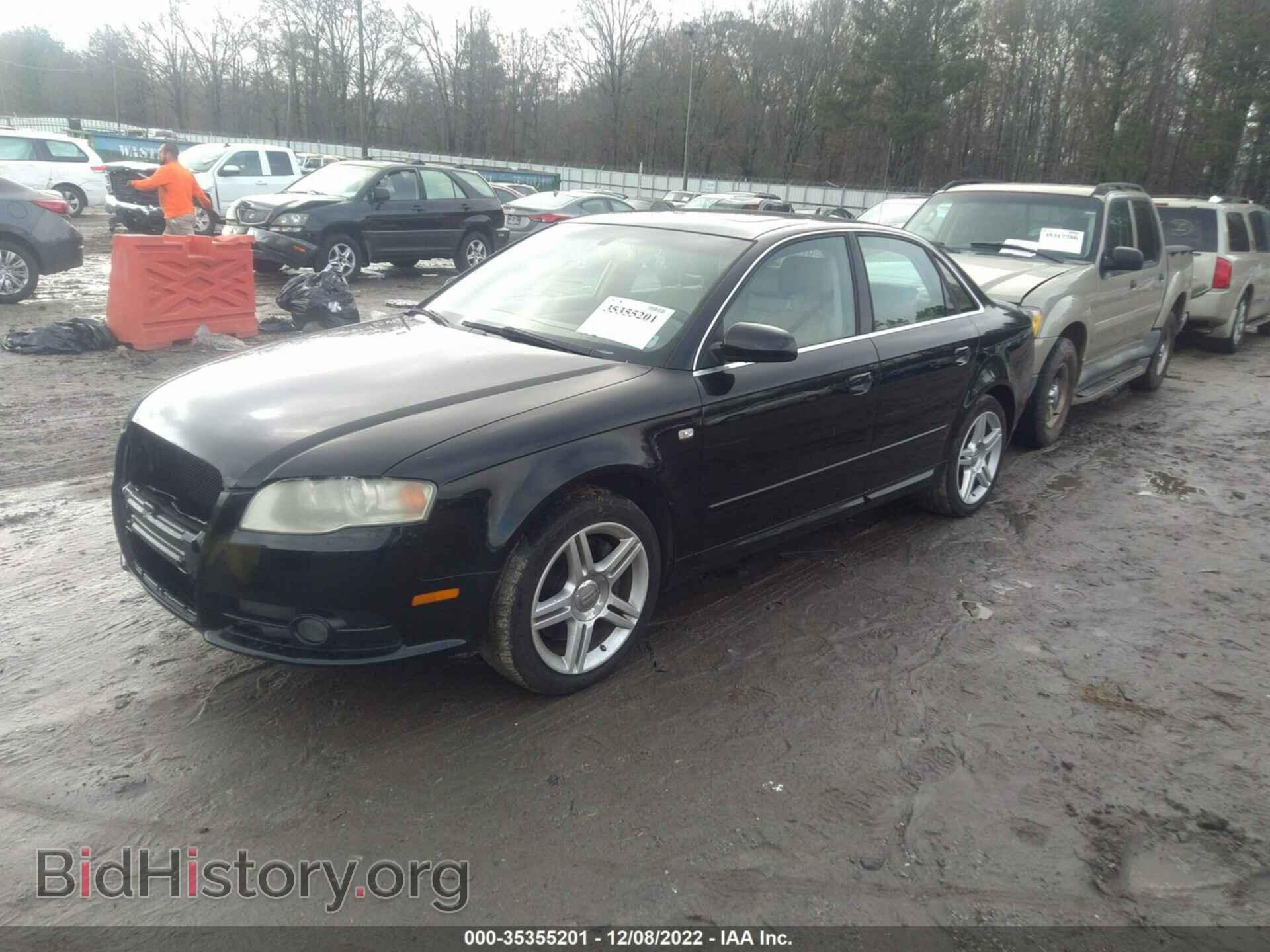 2008 AUDI A4 - VIN: WAUDF78E58A117424 - Фото 2
