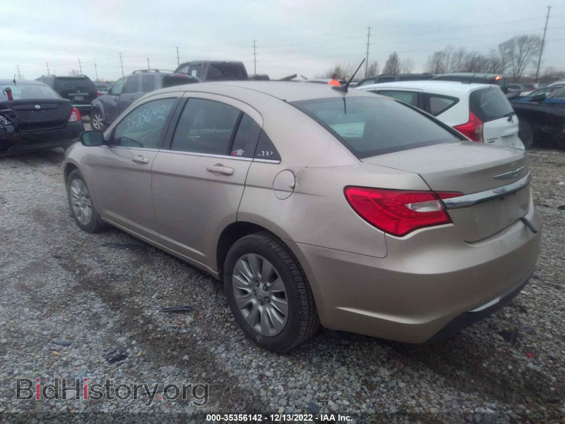 2014 CHRYSLER 200 - VIN: 1C3CCBAB3EN237144 - Фото 3