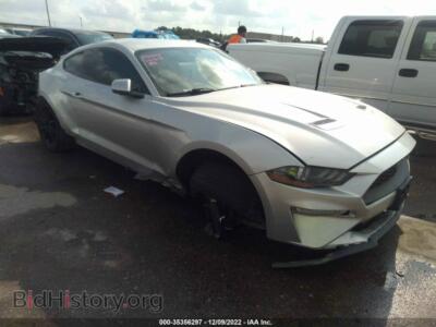 2018 Ford MUSTANG Ecoboost, silver — VIN 1FA6P8TH5J5156549, IAAI