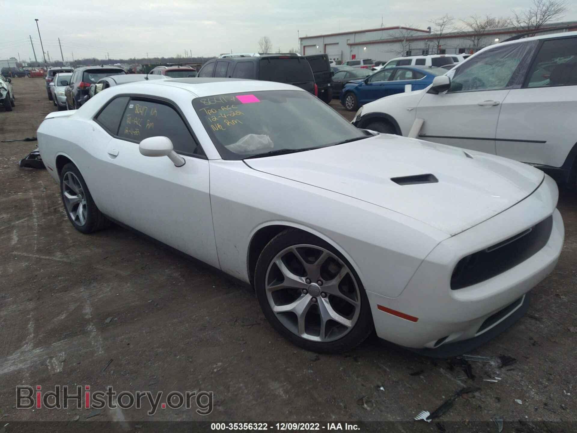 Фотография 2C3CDZAG5GH158202 - DODGE CHALLENGER 2016
