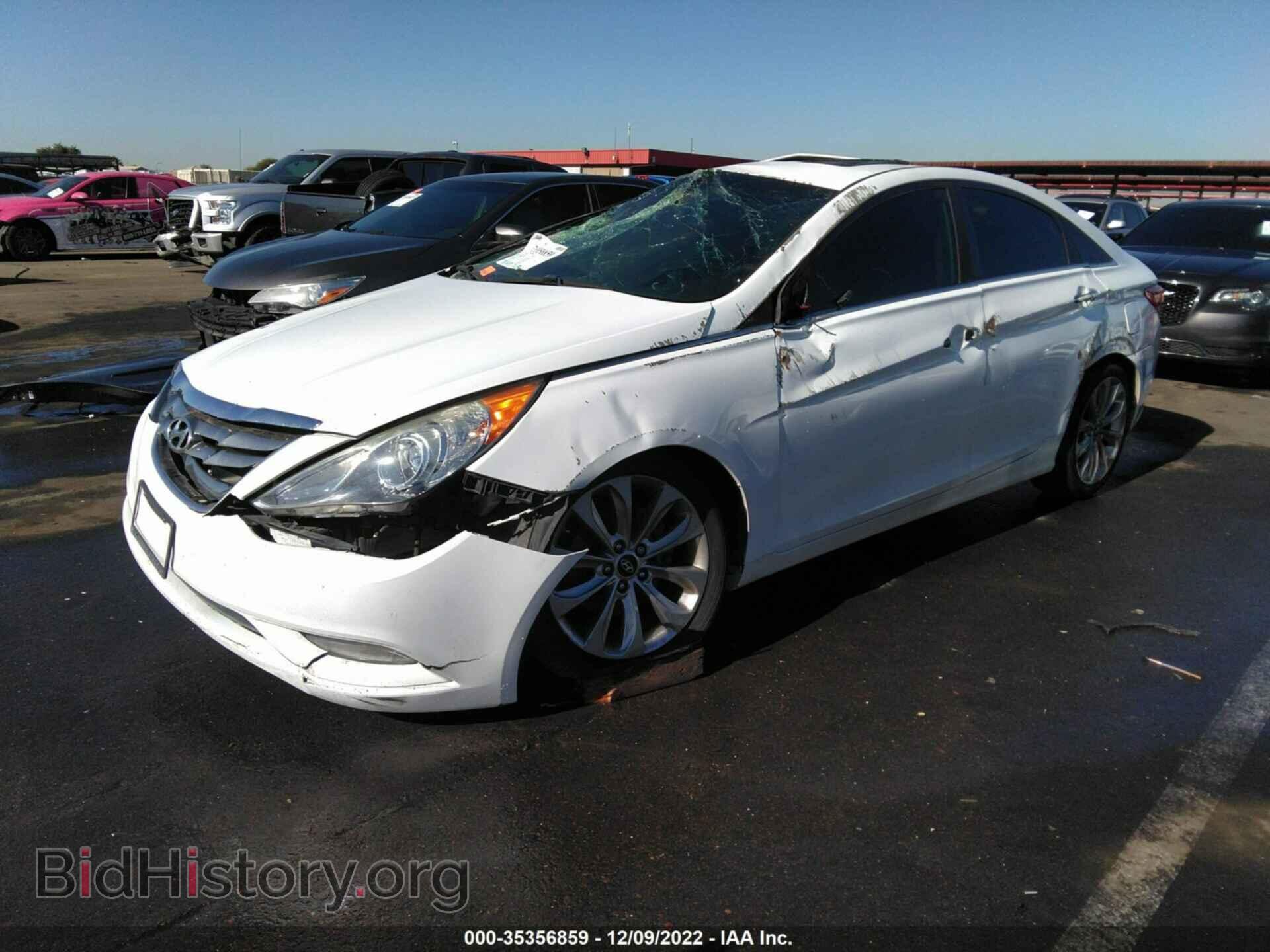 2012 HYUNDAI SONATA - VIN: 5NPEC4AB9CH376496 - Фото 2