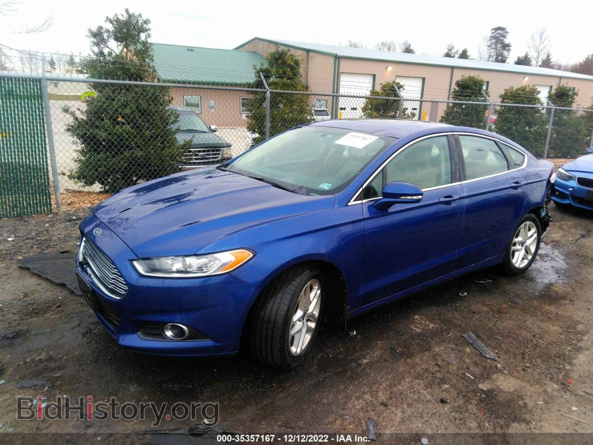 2013 FORD FUSION - VIN: 3FA6P0HRXDR138729 - Фото 2