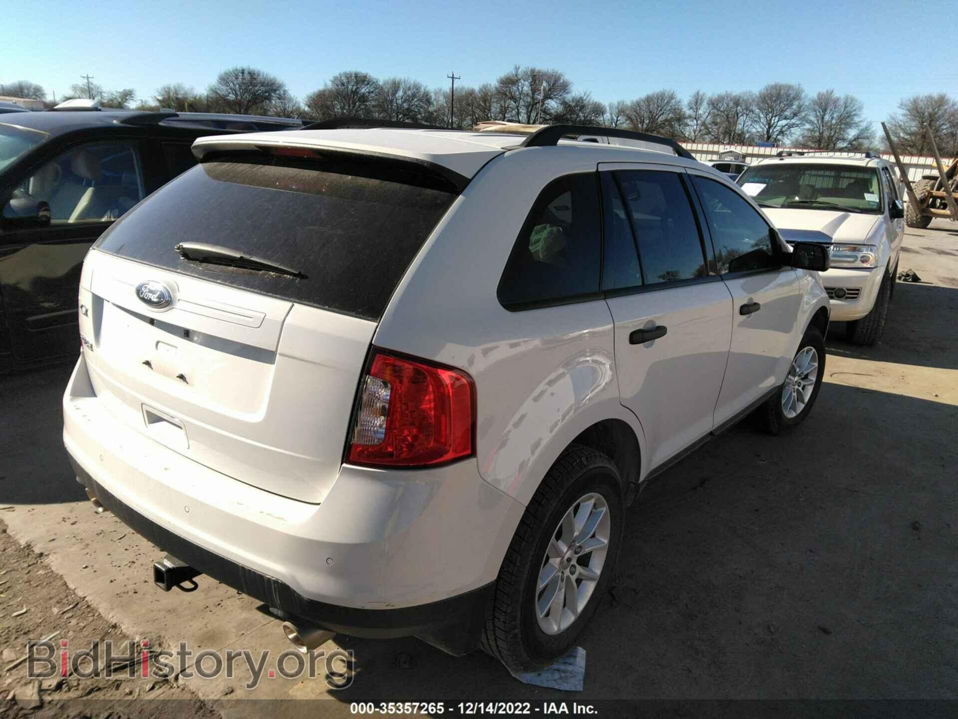 2013 FORD EDGE - VIN: 2FMDK3GC2DBE33154 - Фото 4