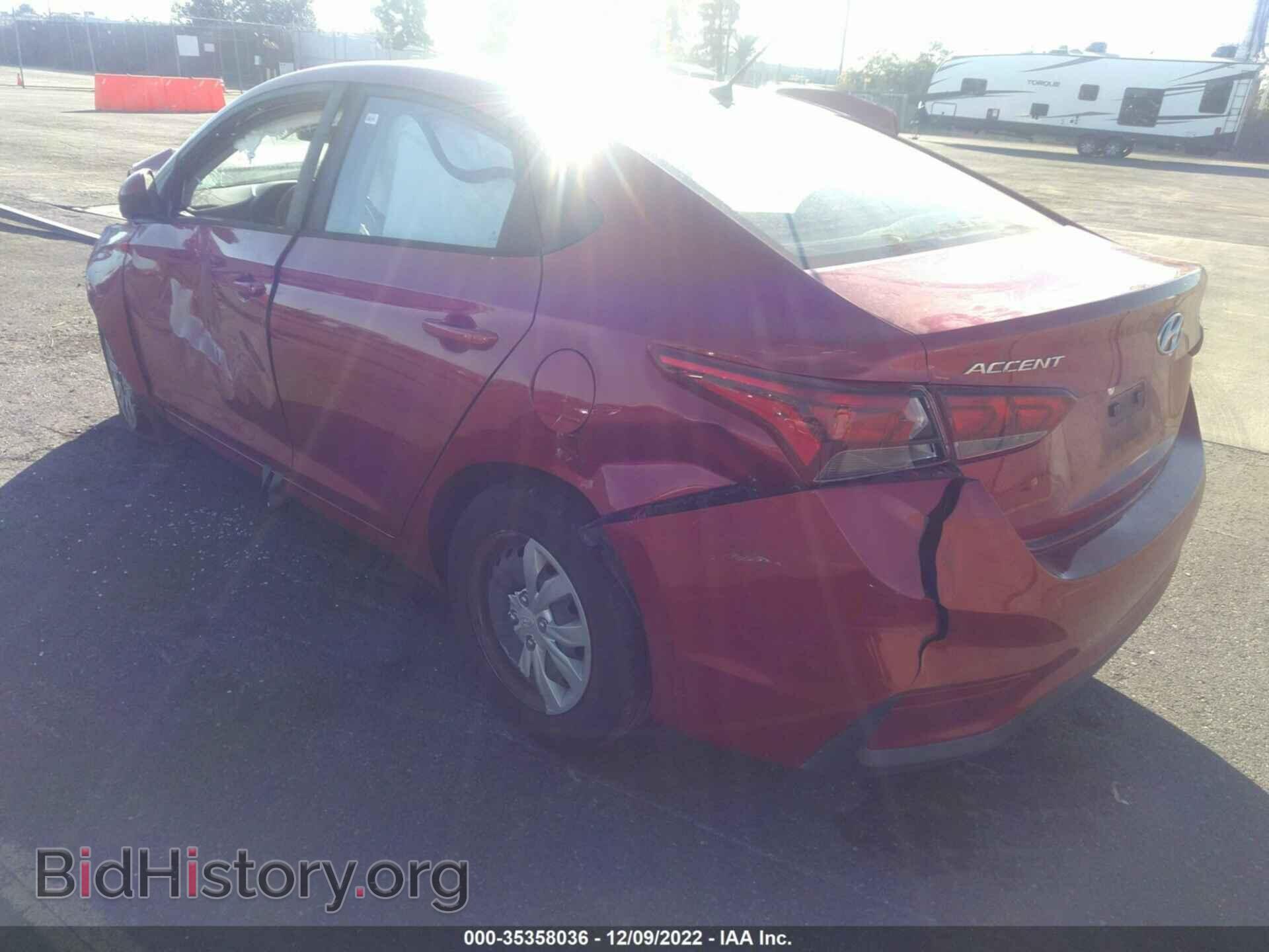 2019 HYUNDAI ACCENT - VIN: 3KPC24A33KE068357 - Фото 3