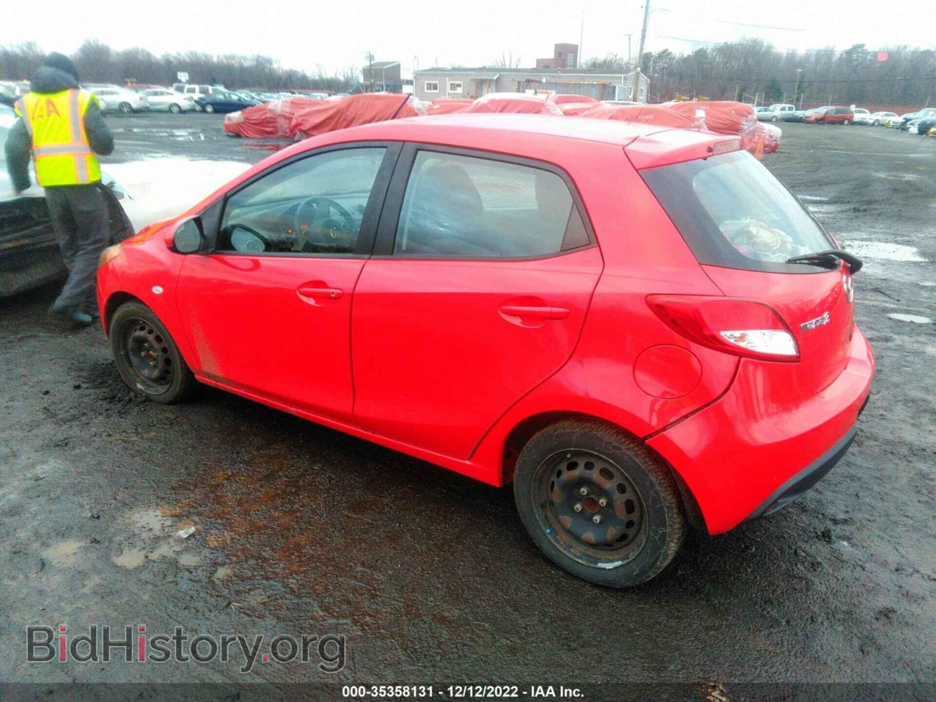 2013 MAZDA MAZDA2 - VIN: JM1DE1KZ7D0164095 - Фото 3