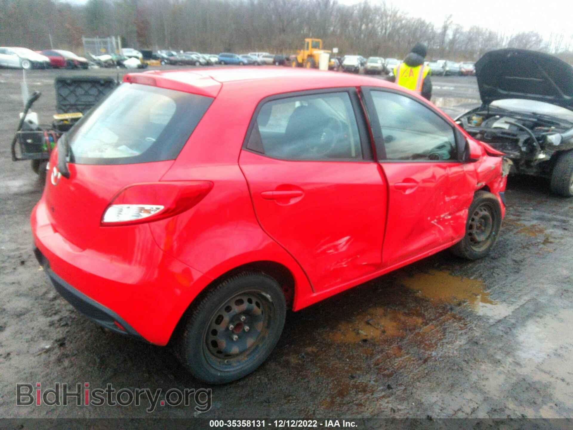 2013 MAZDA MAZDA2 - VIN: JM1DE1KZ7D0164095 - Фото 4