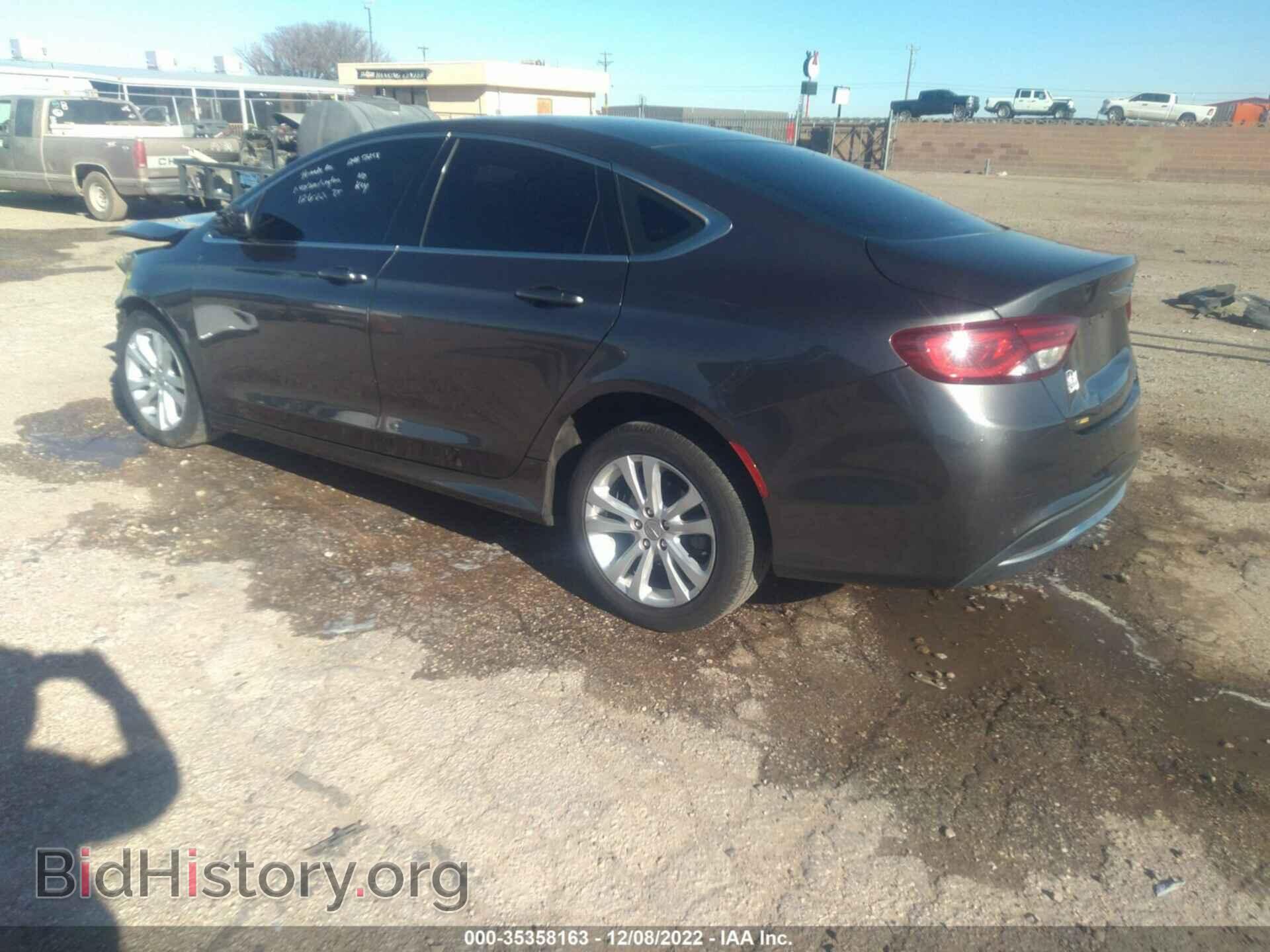 2015 CHRYSLER 200 - VIN: 1C3CCCAB5FN691614 - Фото 3