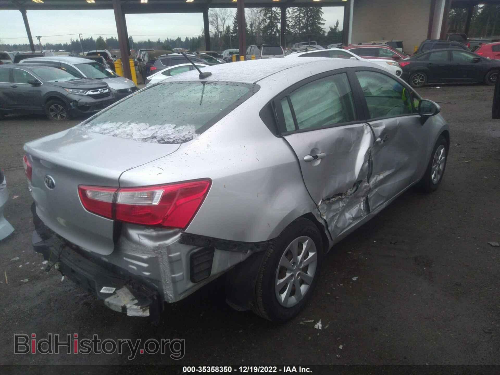 2016 KIA RIO - VIN: KNADM4A39G6543065 - Фото 4