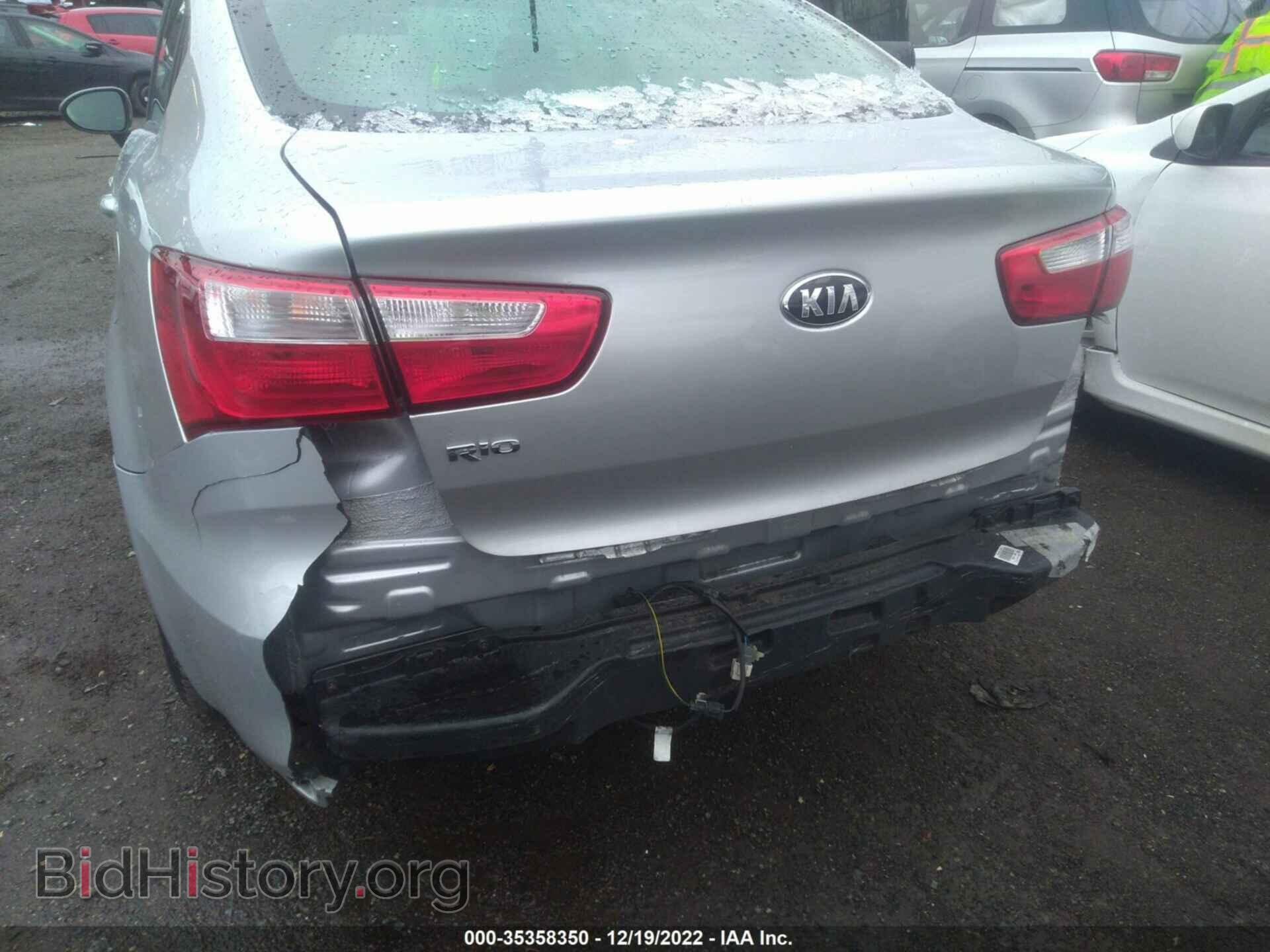 2016 KIA RIO - VIN: KNADM4A39G6543065 - Фото 6