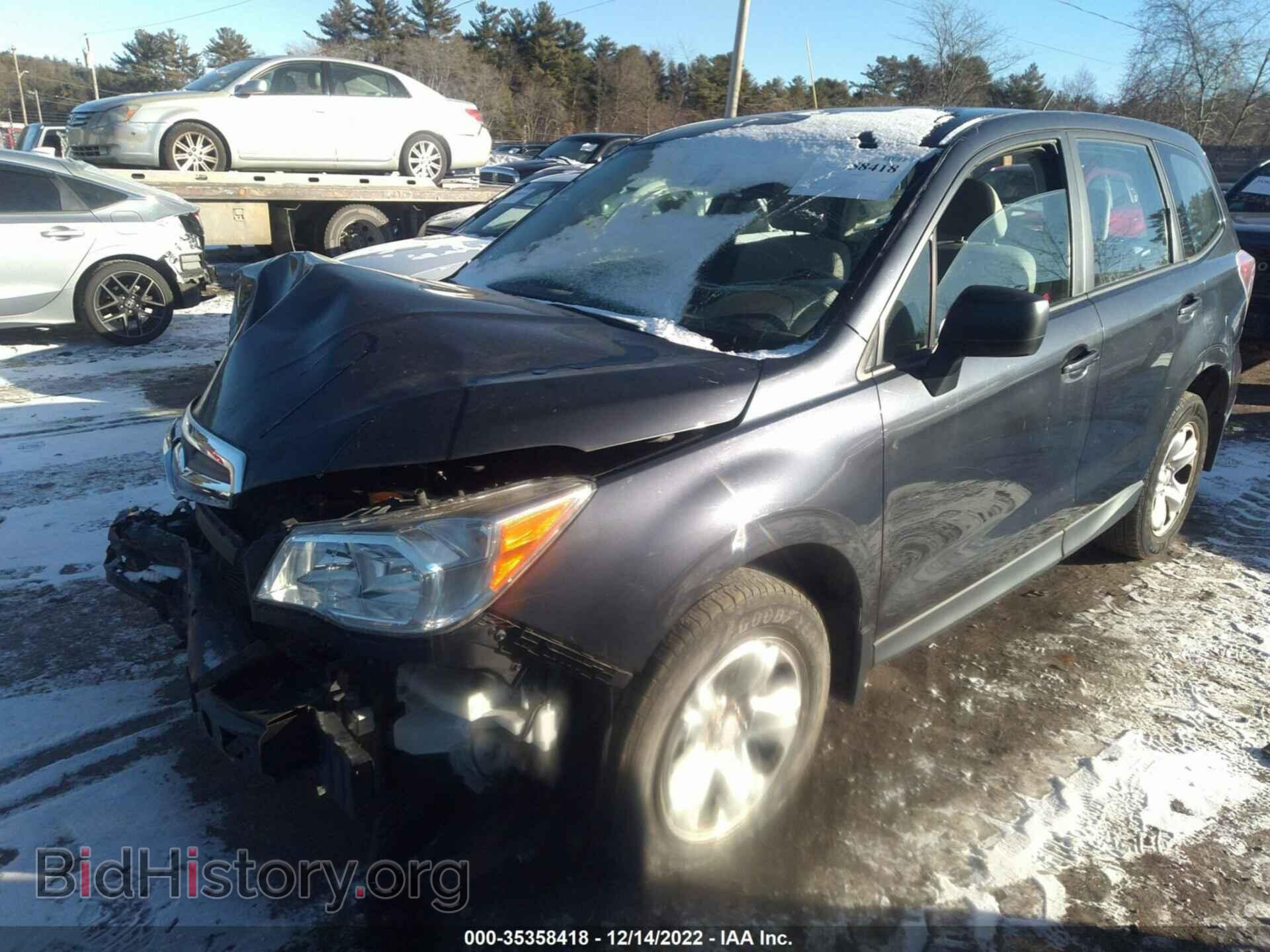 2014 SUBARU FORESTER - VIN: JF2SJAAC3EH431365 - Фото 2