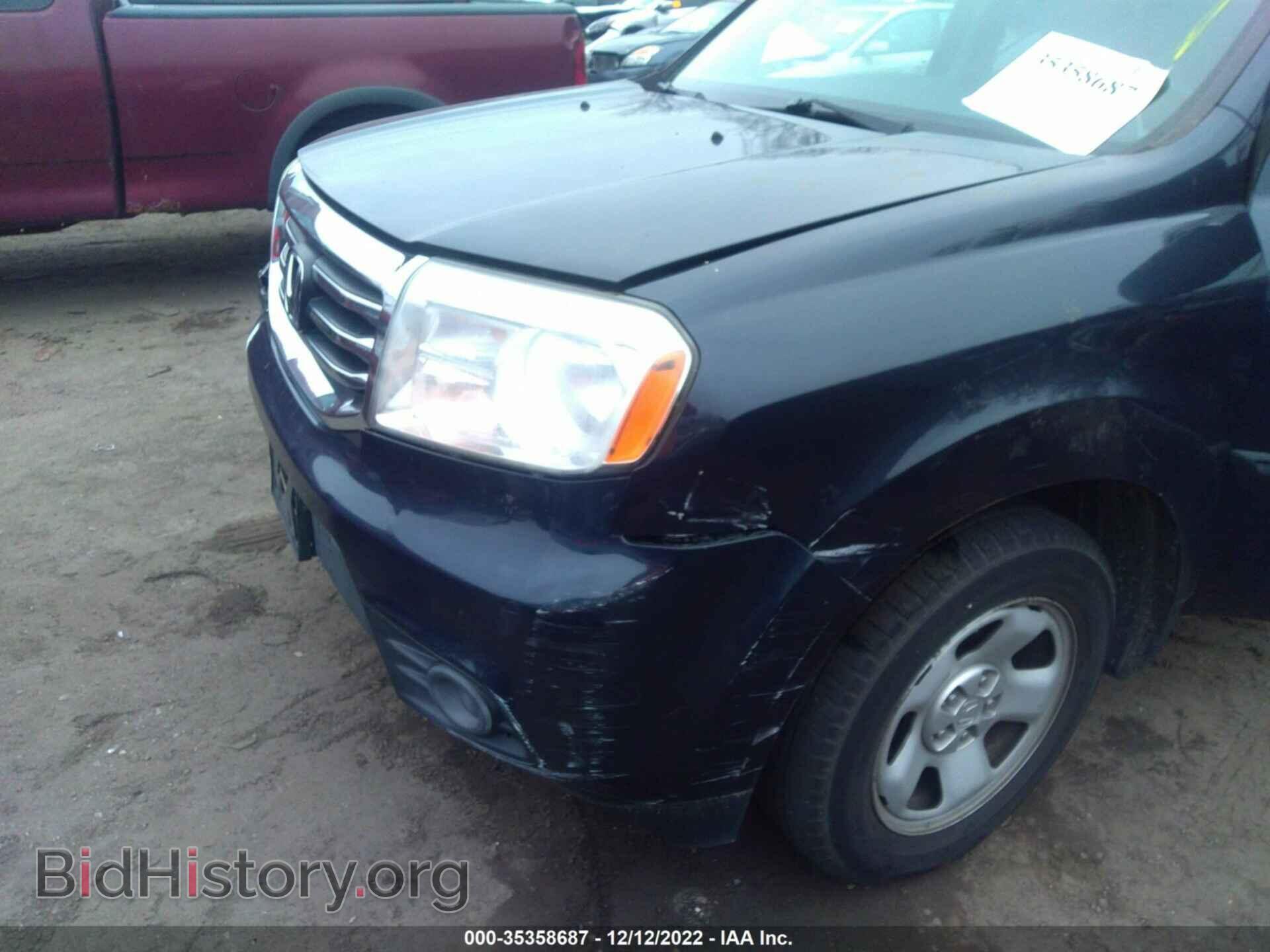 2012 HONDA PILOT - VIN: 5FNYF4H24CB068371 - Photo 6