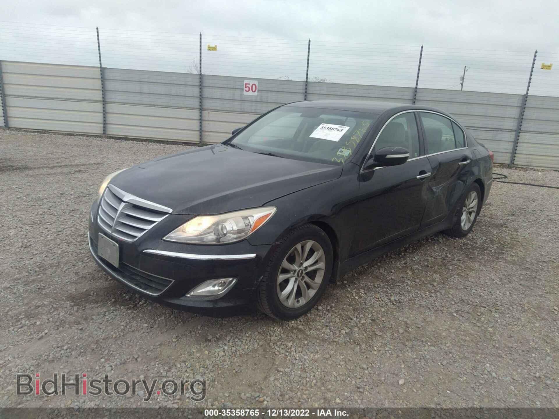 2012 HYUNDAI GENESIS - VIN: KMHGC4DD2CU198616 - Фото 2