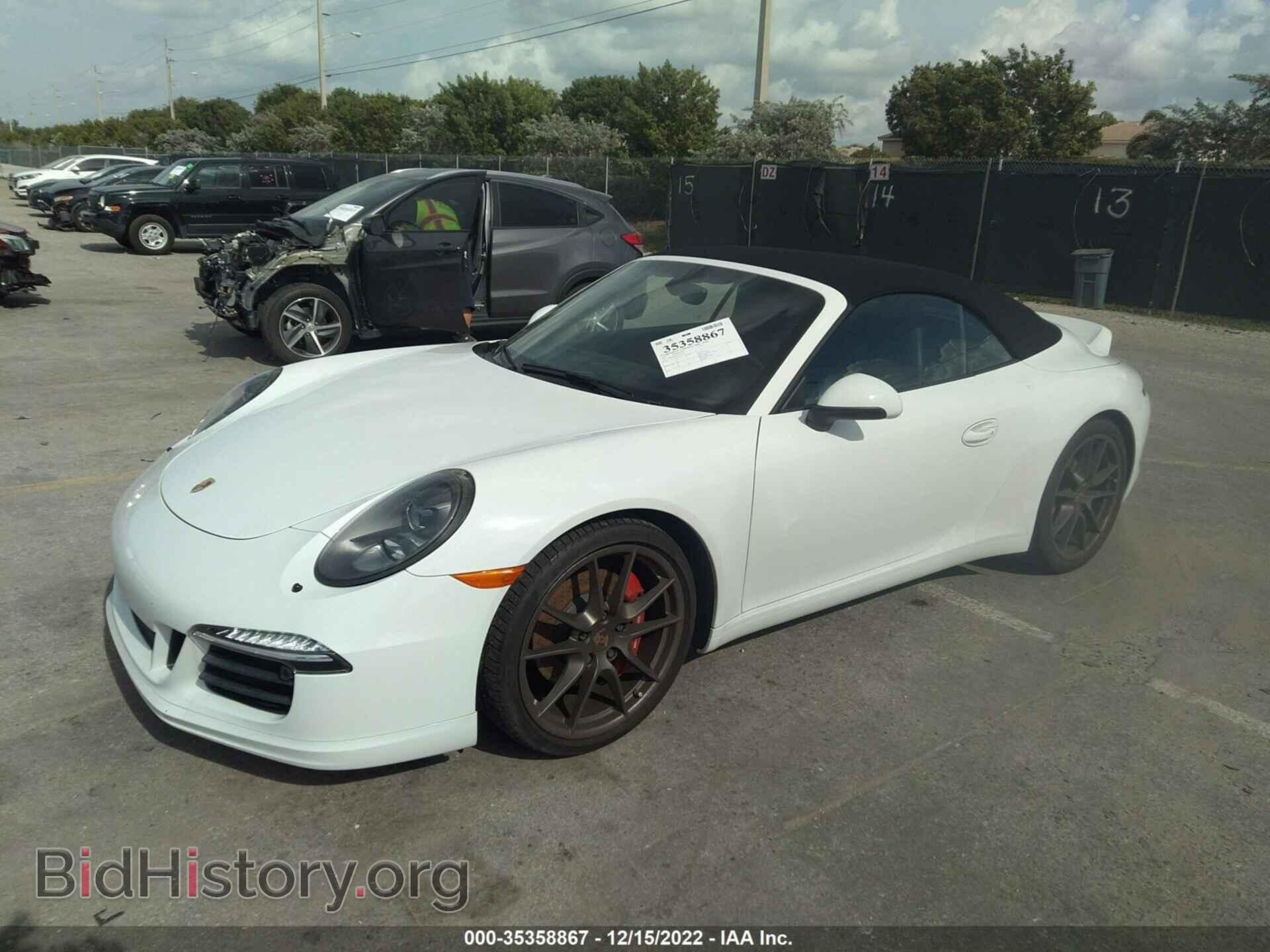 2014 PORSCHE 911 - VIN: WP0CB2A92ES154530 - Фото 2