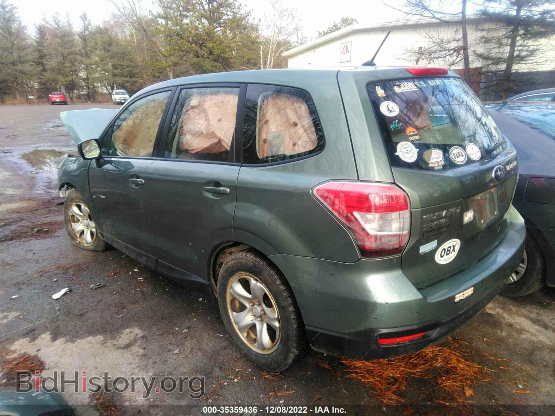 2015 SUBARU FORESTER - VIN: JF2SJAAC5FH461632 - Фото 3