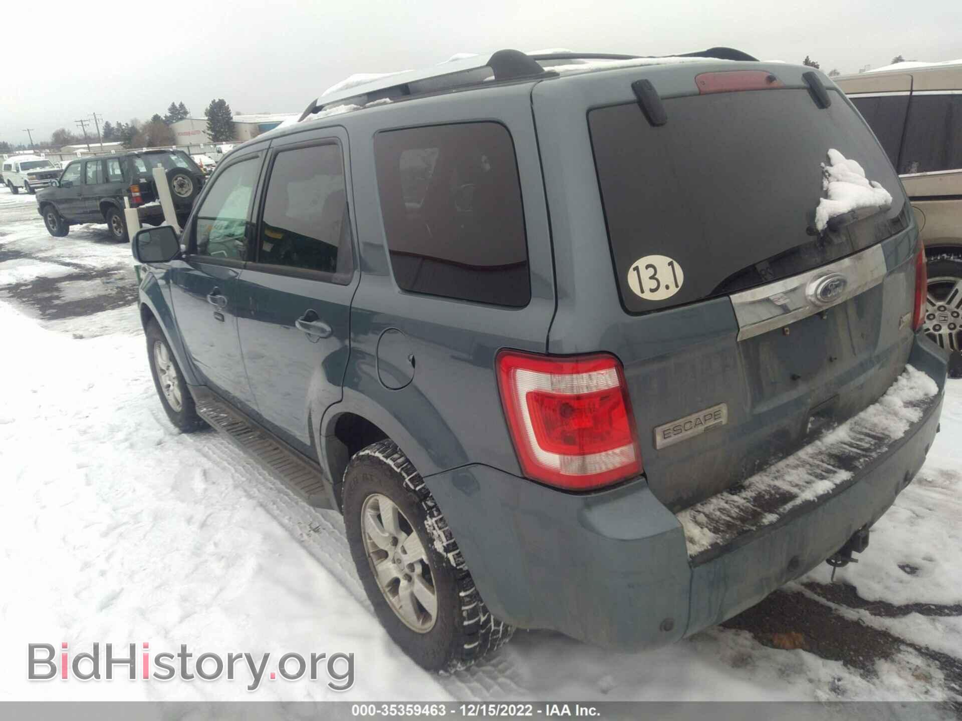 2011 FORD ESCAPE - VIN: 1FMCU9EG9BKA44710 - Фото 3