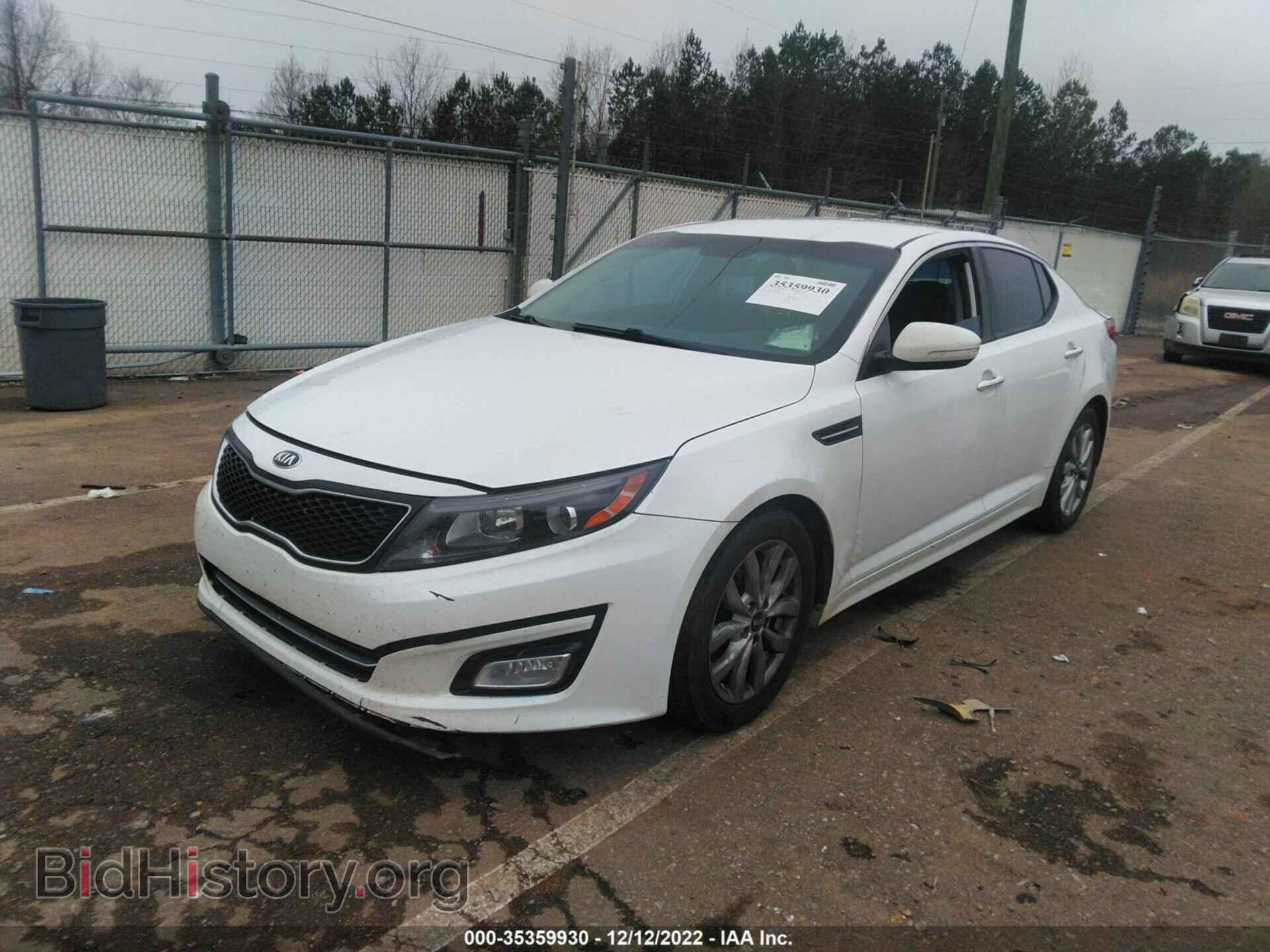 2015 KIA OPTIMA - VIN: KNAGM4A71F5614568 - Фото 2