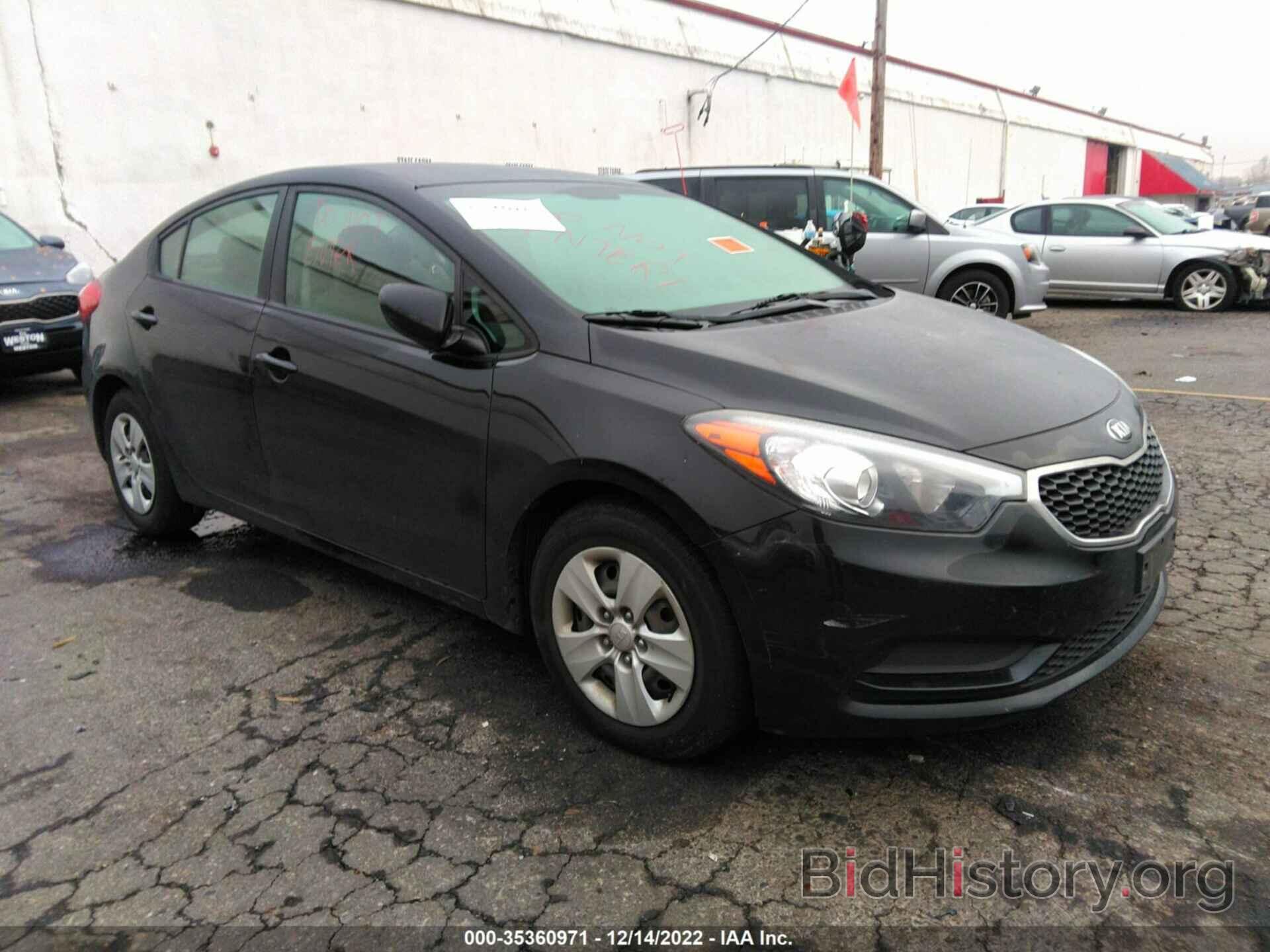 Photo KNAFK4A6XG5545146 - KIA FORTE 2016