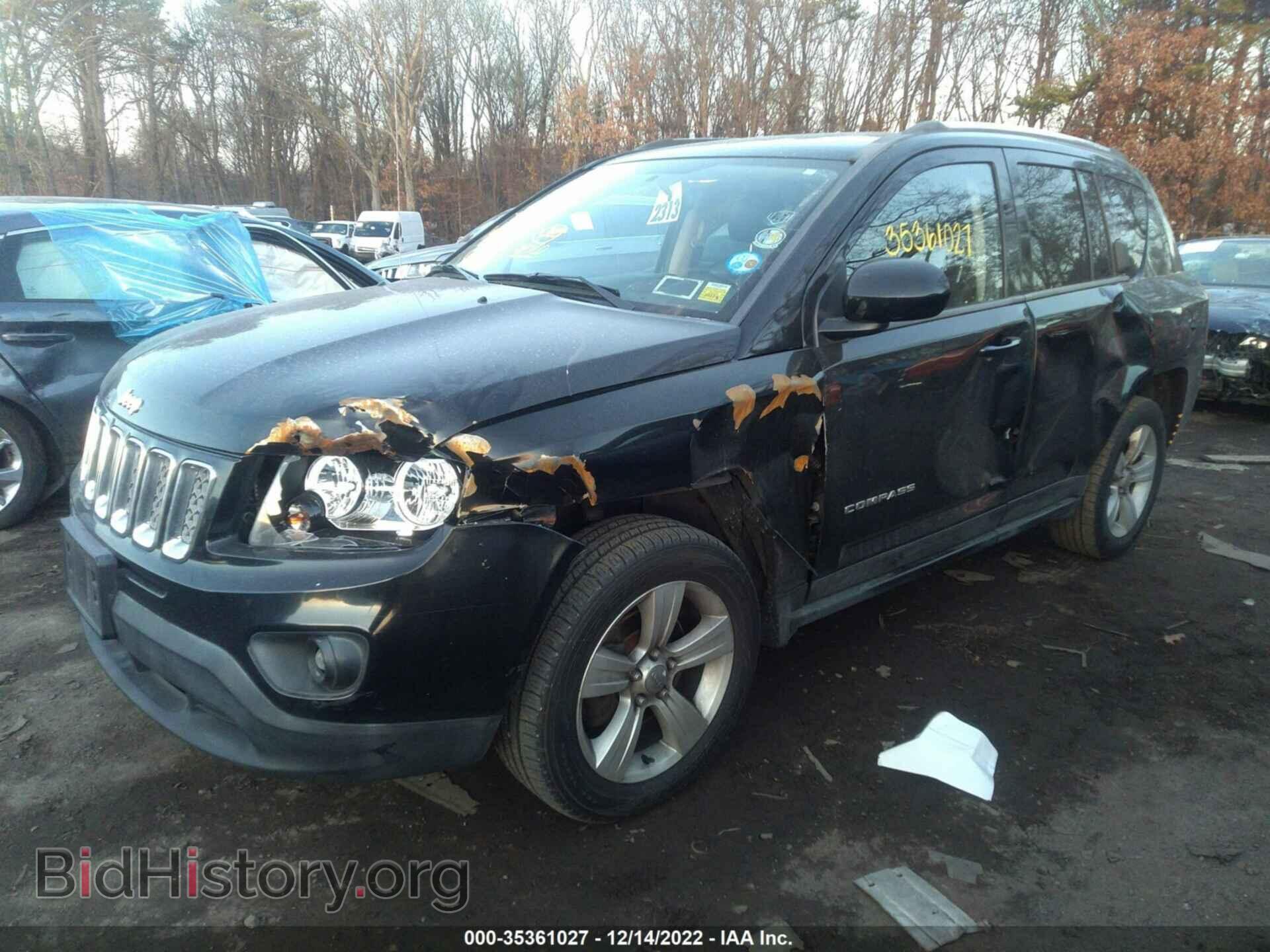 2014 JEEP COMPASS - VIN: 1C4NJDEB1ED546780 - Фото 2