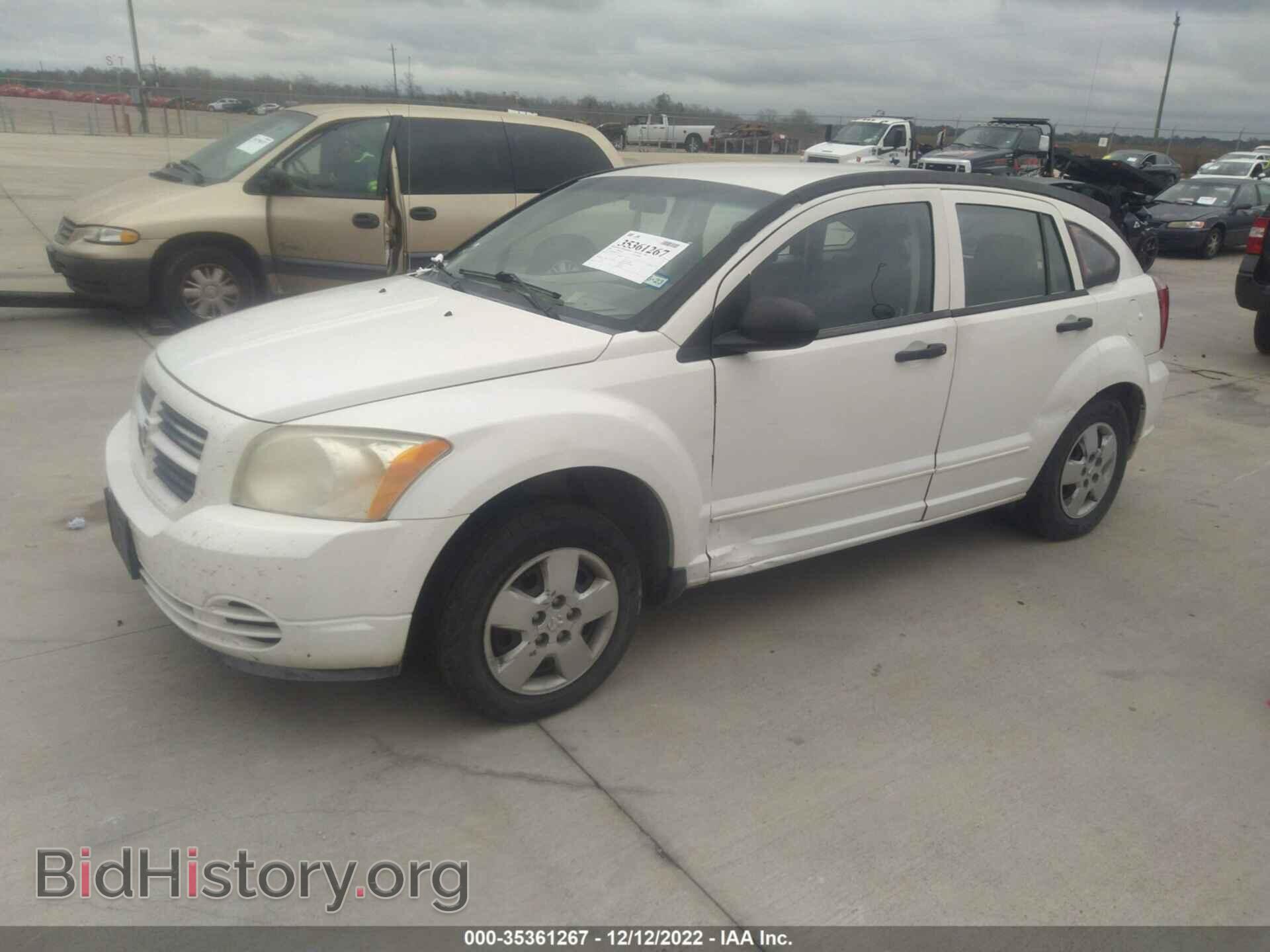 2007 DODGE CALIBER - VIN: 1B3HB28B77D522711 - Фото 2