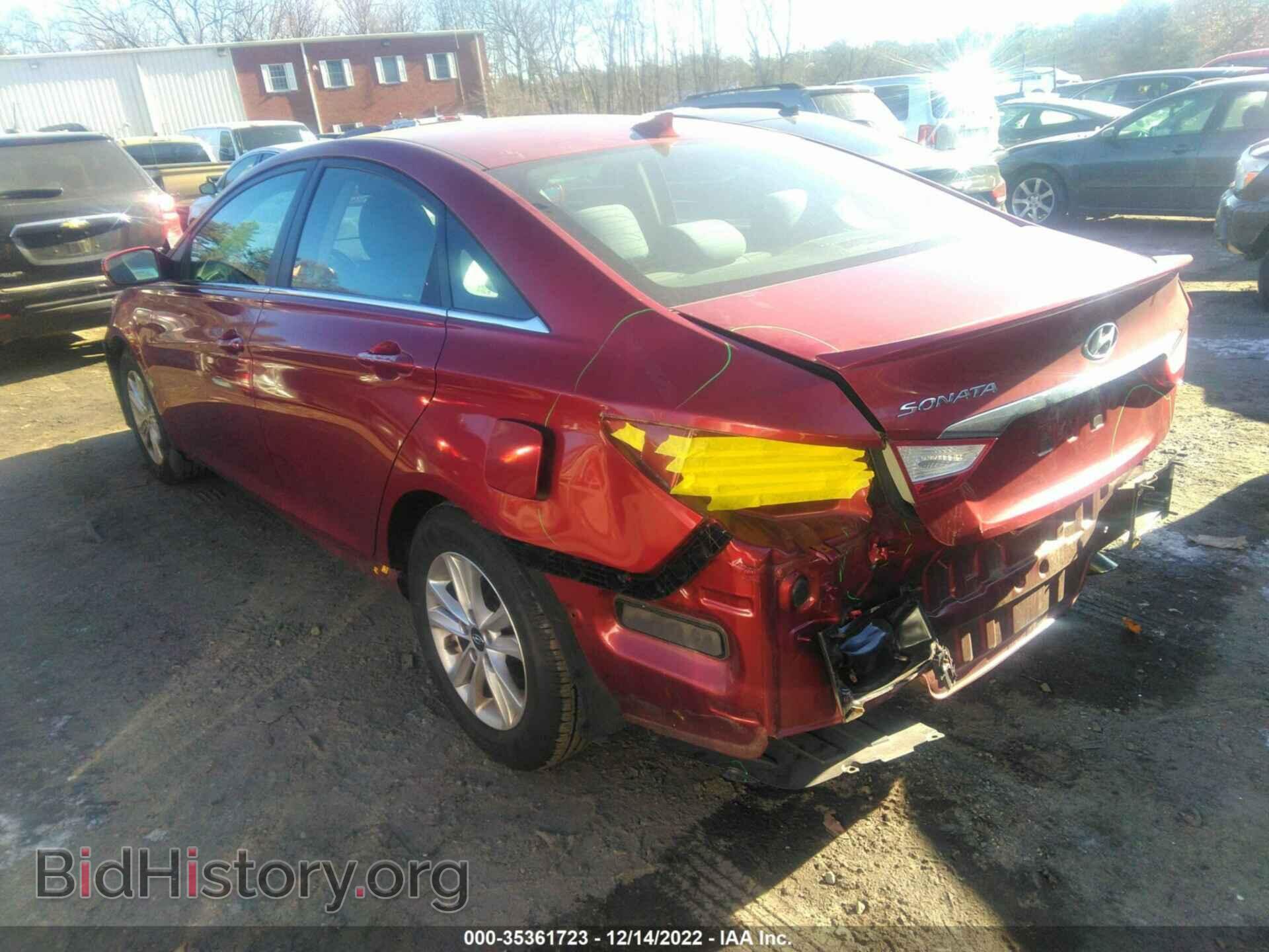 2014 HYUNDAI SONATA - VIN: 5NPEB4AC4EH859781 - Фото 3