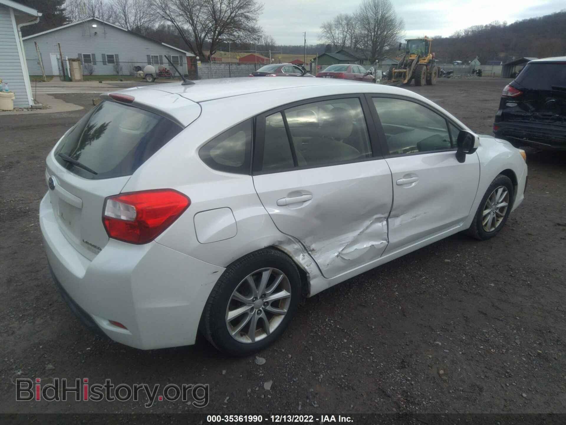 2012 SUBARU IMPREZA WAGON - VIN: JF1GPAC65CH246862 - Фото 4