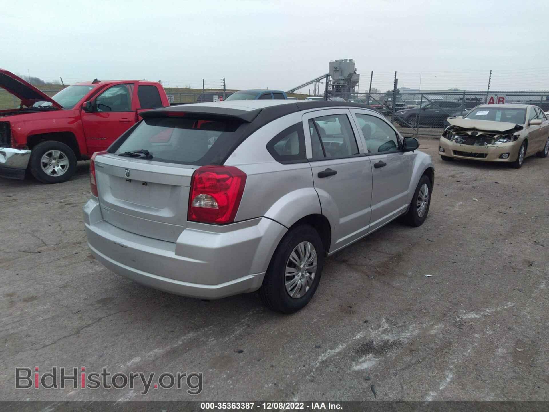 2007 DODGE CALIBER - VIN: 1B3HB28BX7D137336 - Фото 4