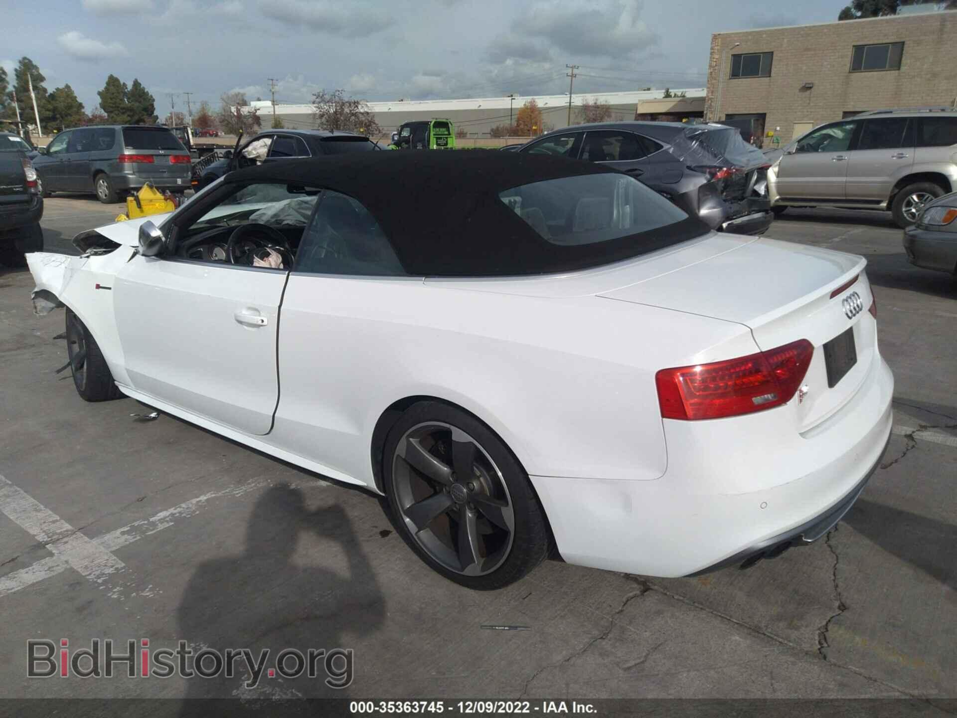 2014 AUDI S5 - VIN: WAUCGAFH3EN015224 - Photo 3