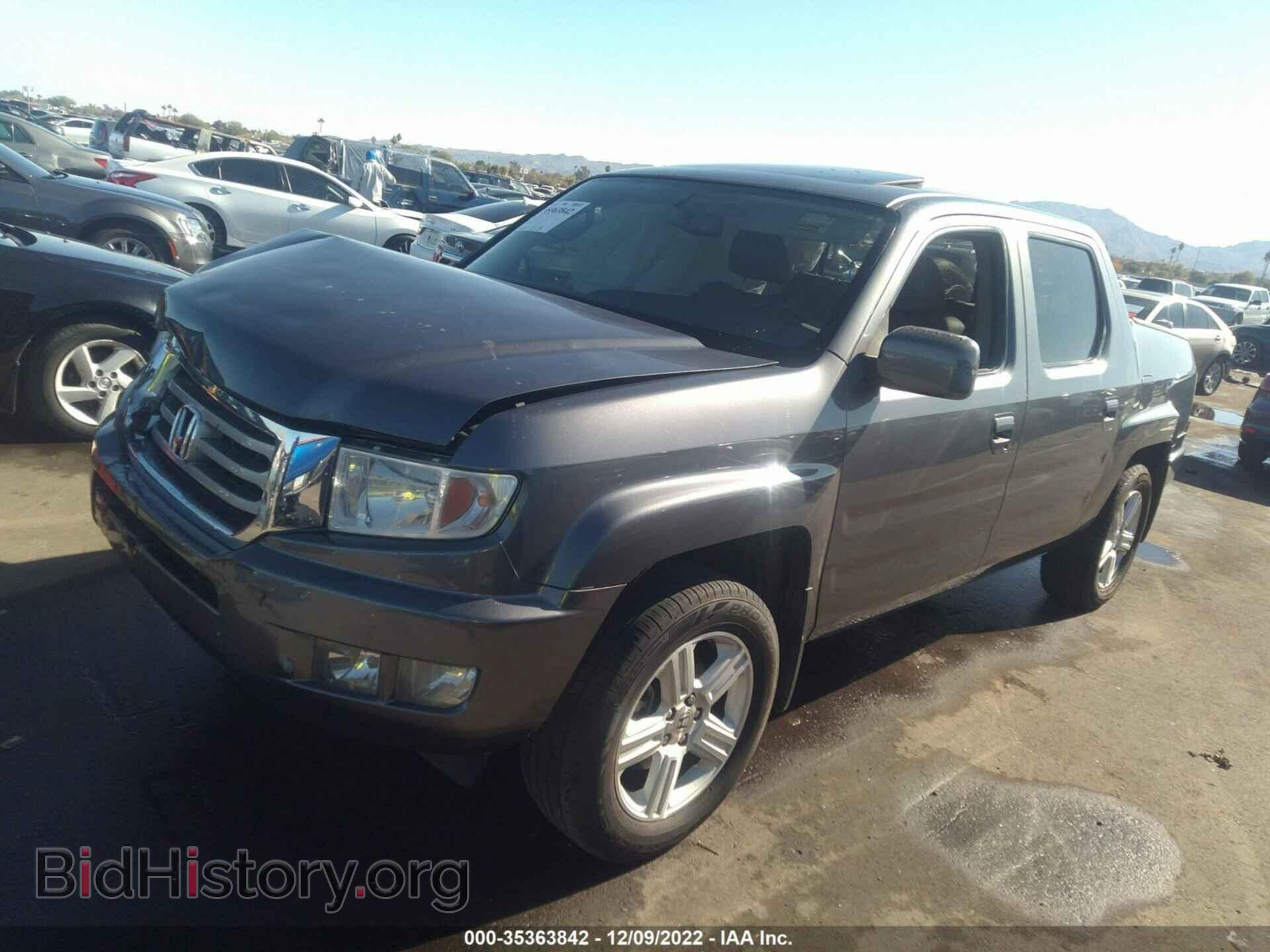 2014 HONDA RIDGELINE - VIN: 5FPYK1F55EB009587 - Фото 2