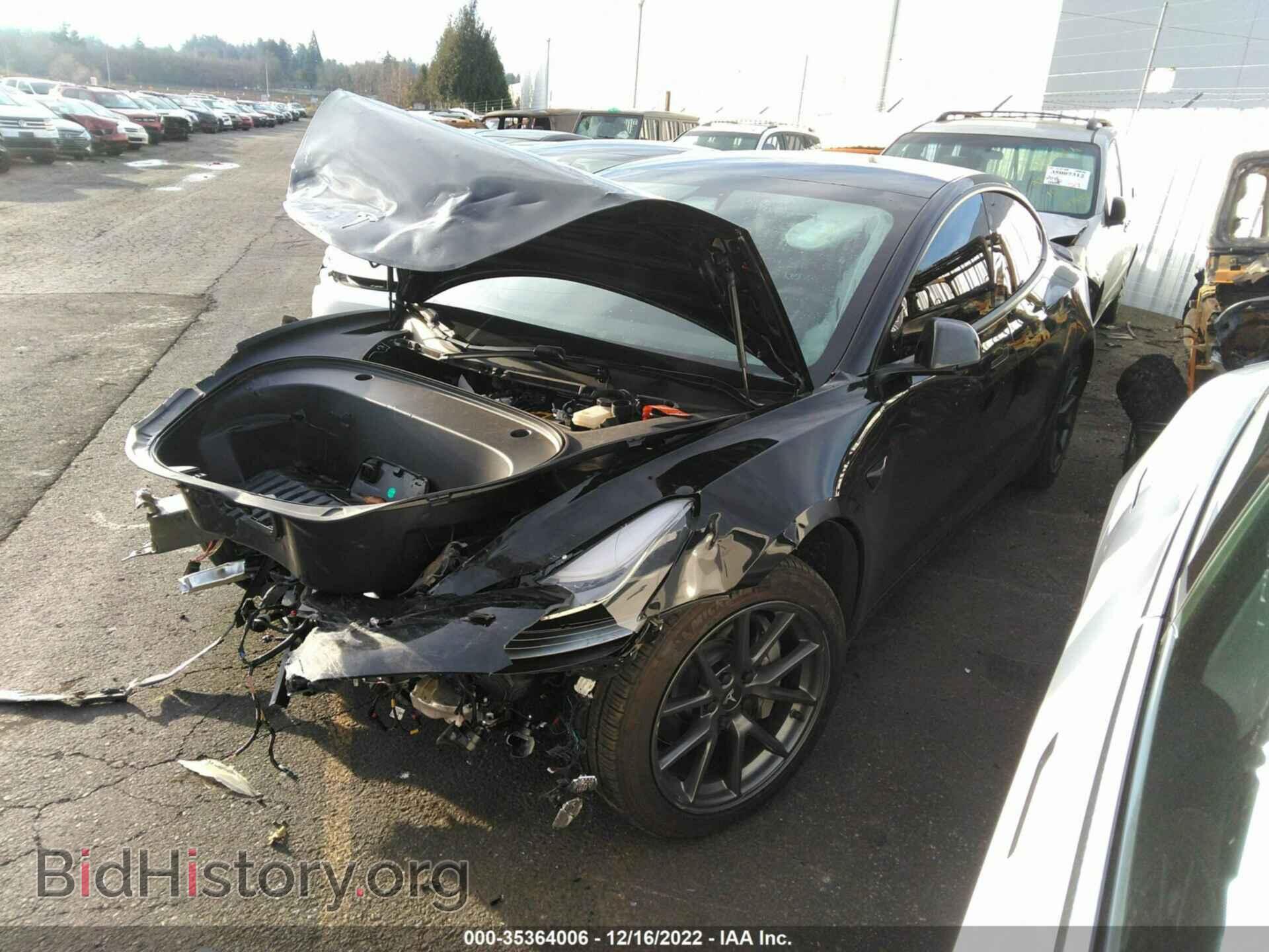 2021 TESLA MODEL 3 - VIN: 5YJ3E1EB3MF067424 - Фото 2