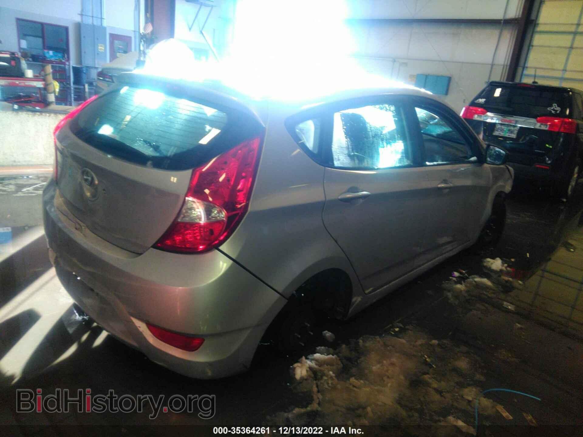 2017 HYUNDAI ACCENT - VIN: KMHCT5AEXHU349386 - Фото 4