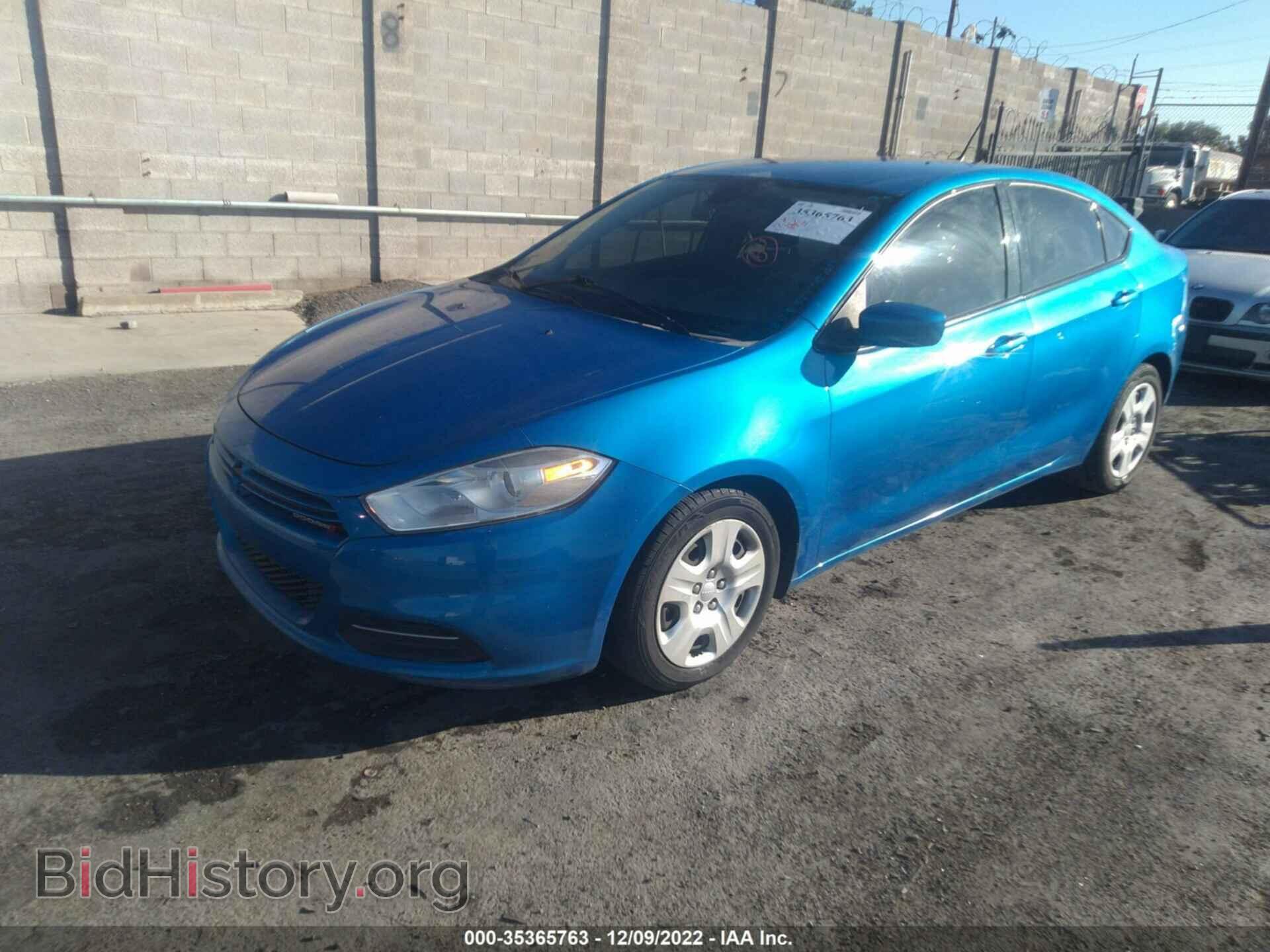 2015 DODGE DART - VIN: 1C3CDFAA6FD331232 - Фото 2
