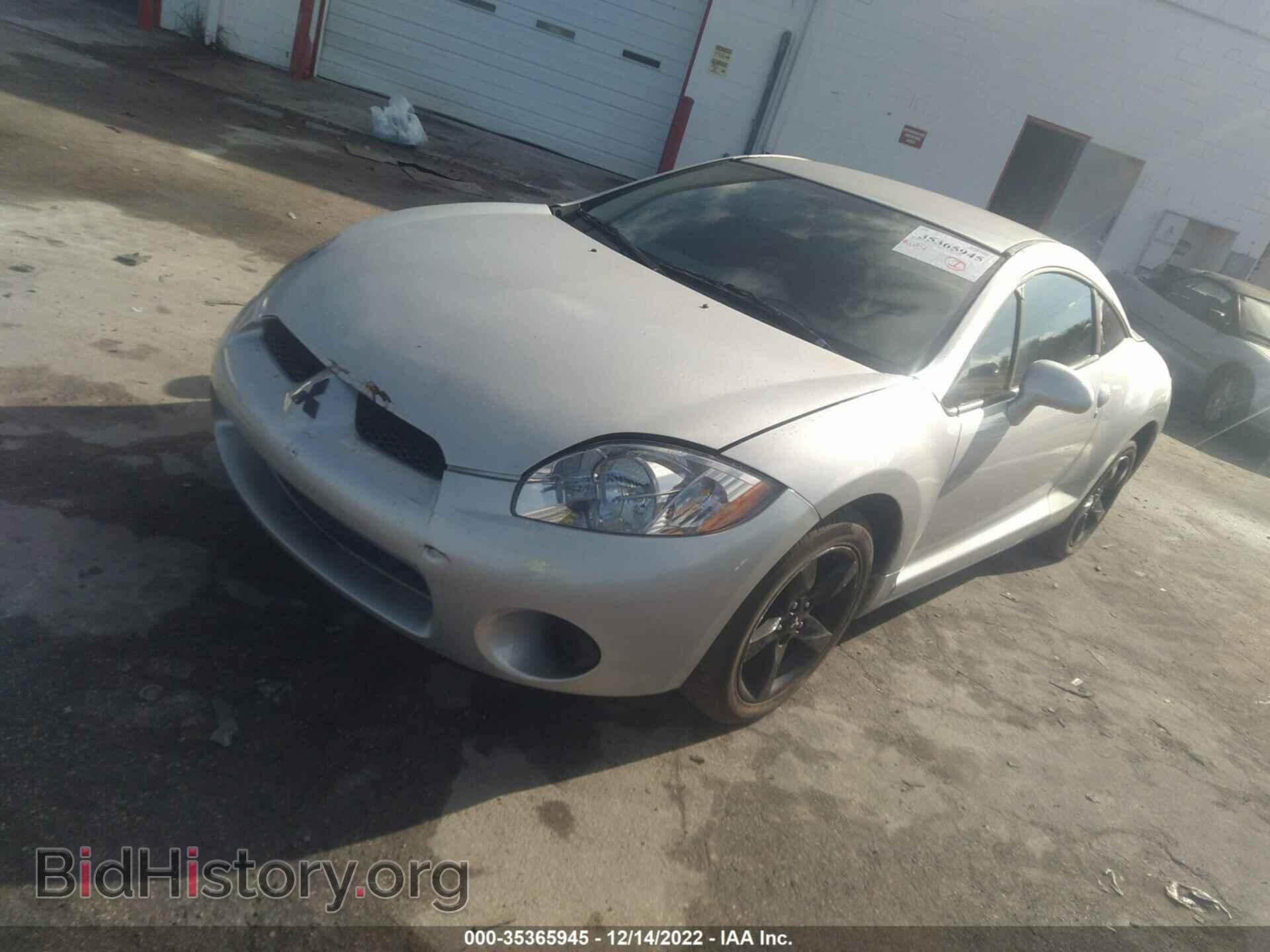 2007 MITSUBISHI ECLIPSE - VIN: 4A3AK24F07E061030 - Фото 2