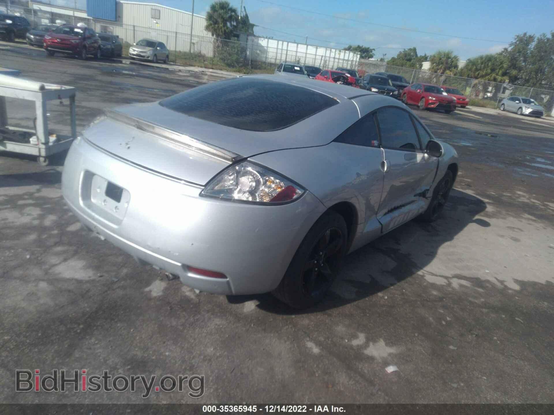 2007 MITSUBISHI ECLIPSE - VIN: 4A3AK24F07E061030 - Фото 4