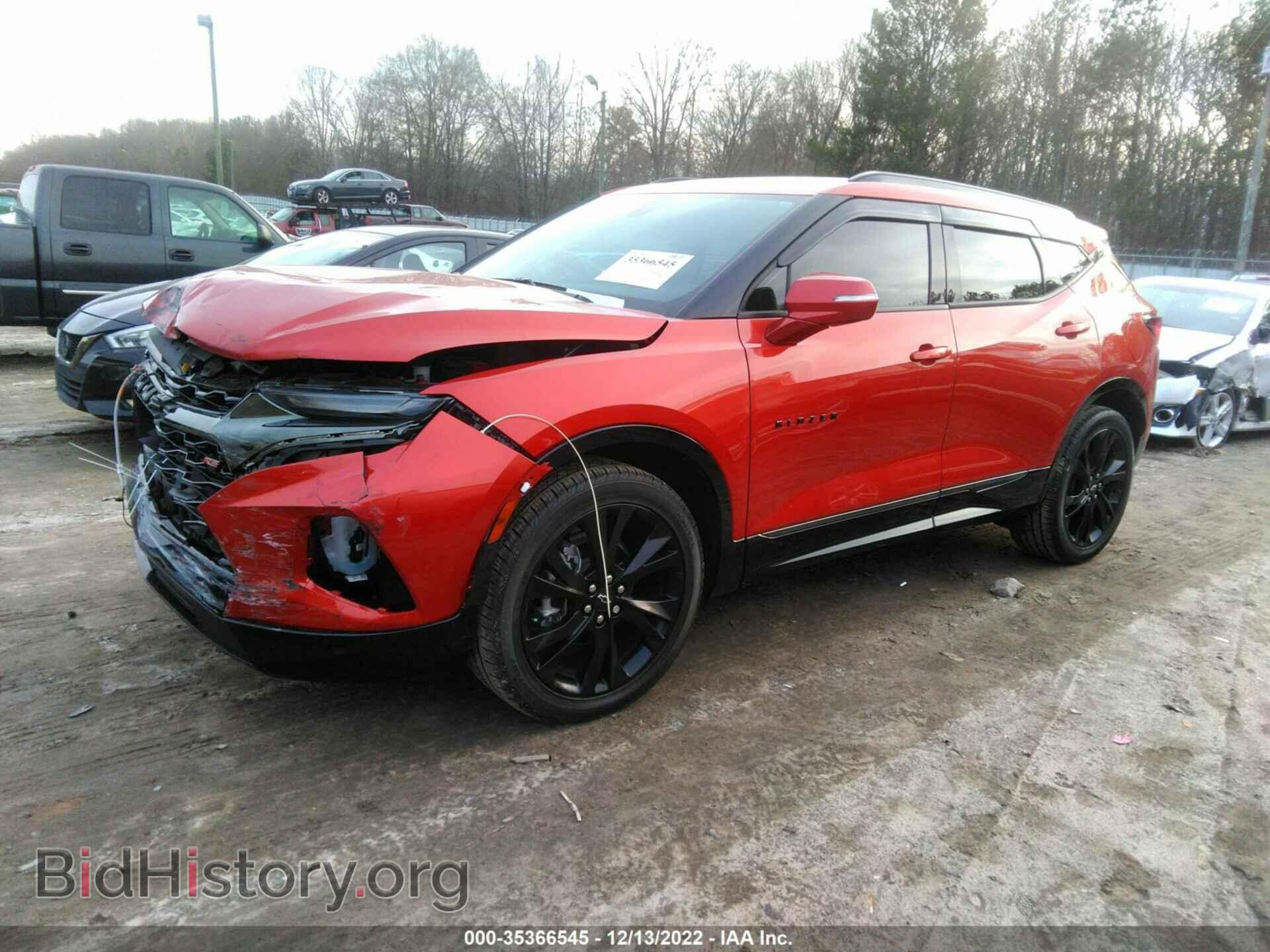 2021 CHEVROLET BLAZER - VIN: 3GNKBERS8MS581502 - Фото 2